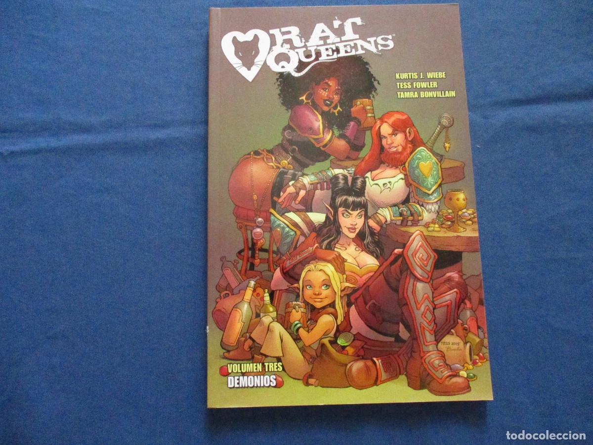 C&oacute;mics: IMAGE / RAT QUEENS N.&ordm; 3 DEMONIOS &middot; LIBRO R&Uacute;STICA - Foto 1
