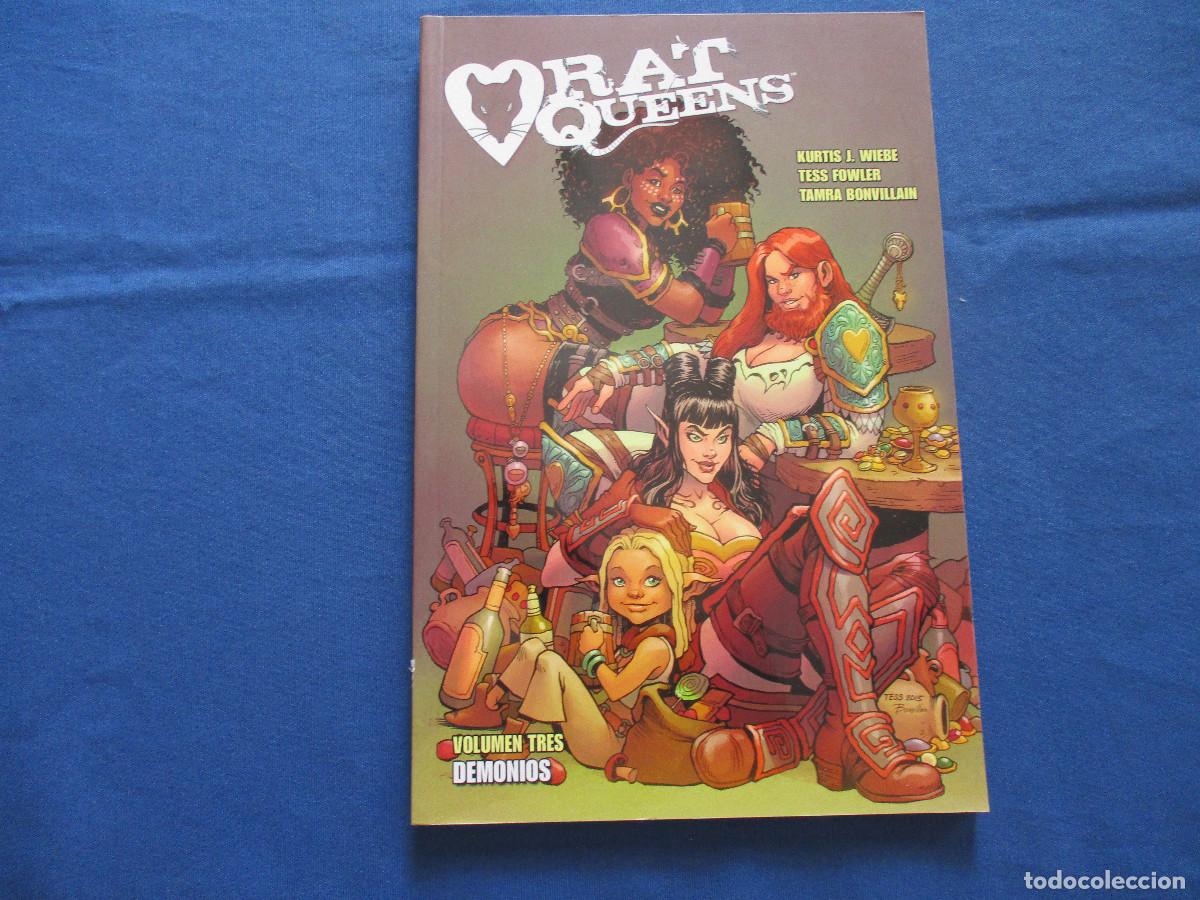 C&oacute;mics: IMAGE / RAT QUEENS N.&ordm; 3 DEMONIOS &middot; LIBRO R&Uacute;STICA - Foto 2
