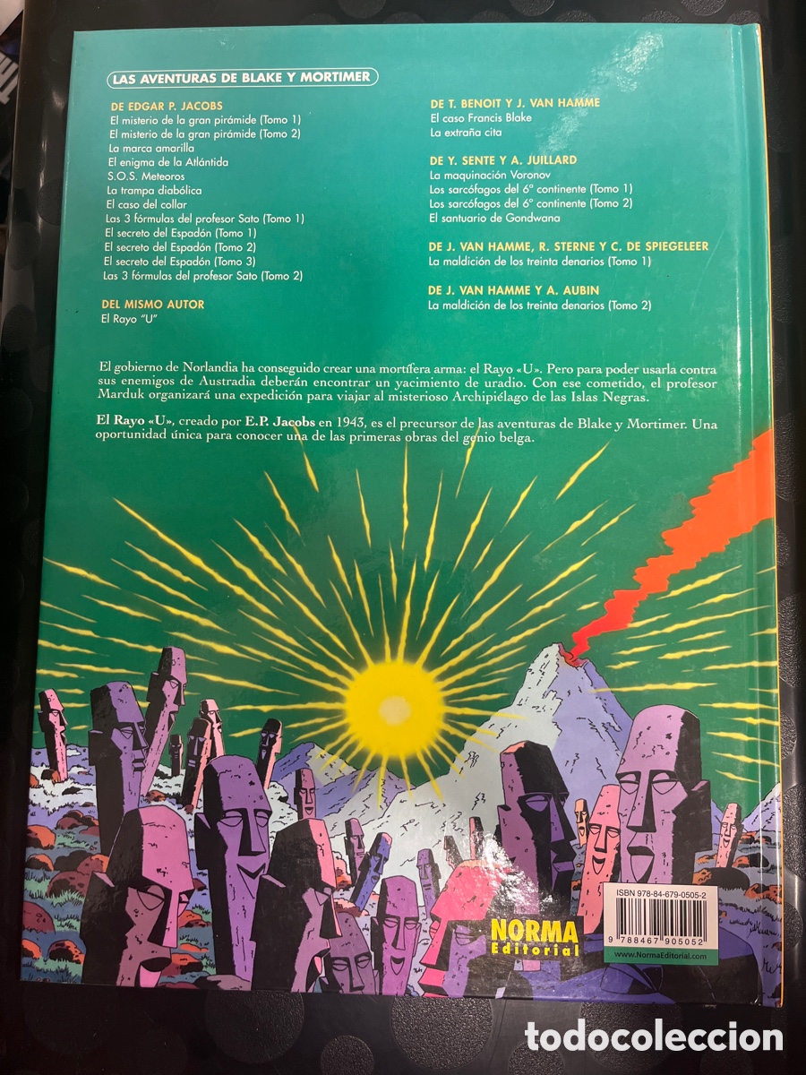 C&oacute;mics: EL RAYO U de E.P. JACOBS ( 2011 ) - Foto 2