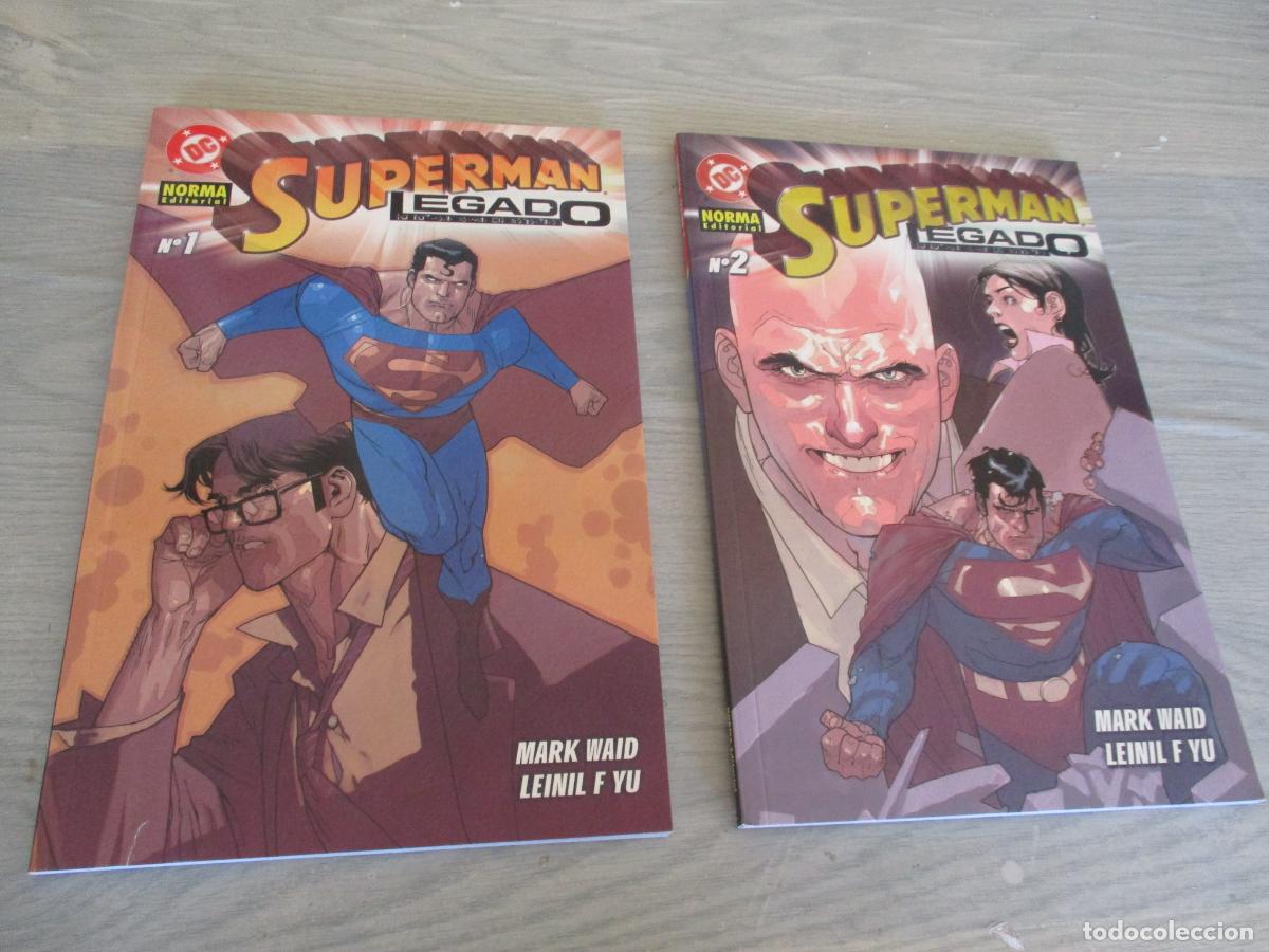 C&oacute;mics: DC, NORMA-SUPERMAN, LEGADO, Ns&ordm;, 1 Y 2 - Foto 1