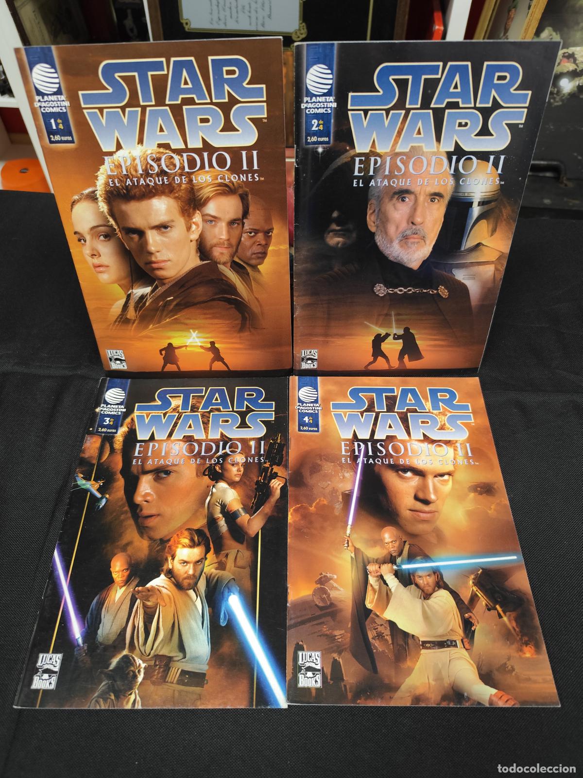 C&oacute;mics: STAR WARS EPISODIO II EL ATAQUE DE LOS CLONES COMPLETA 4 NUMEROS - NORMA - Foto 1