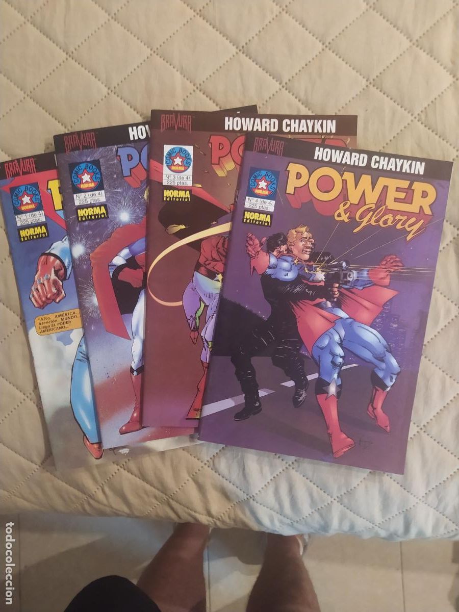 C&oacute;mics: Power & Glory completa 4 numeros muy buen estado CPB - Foto 1