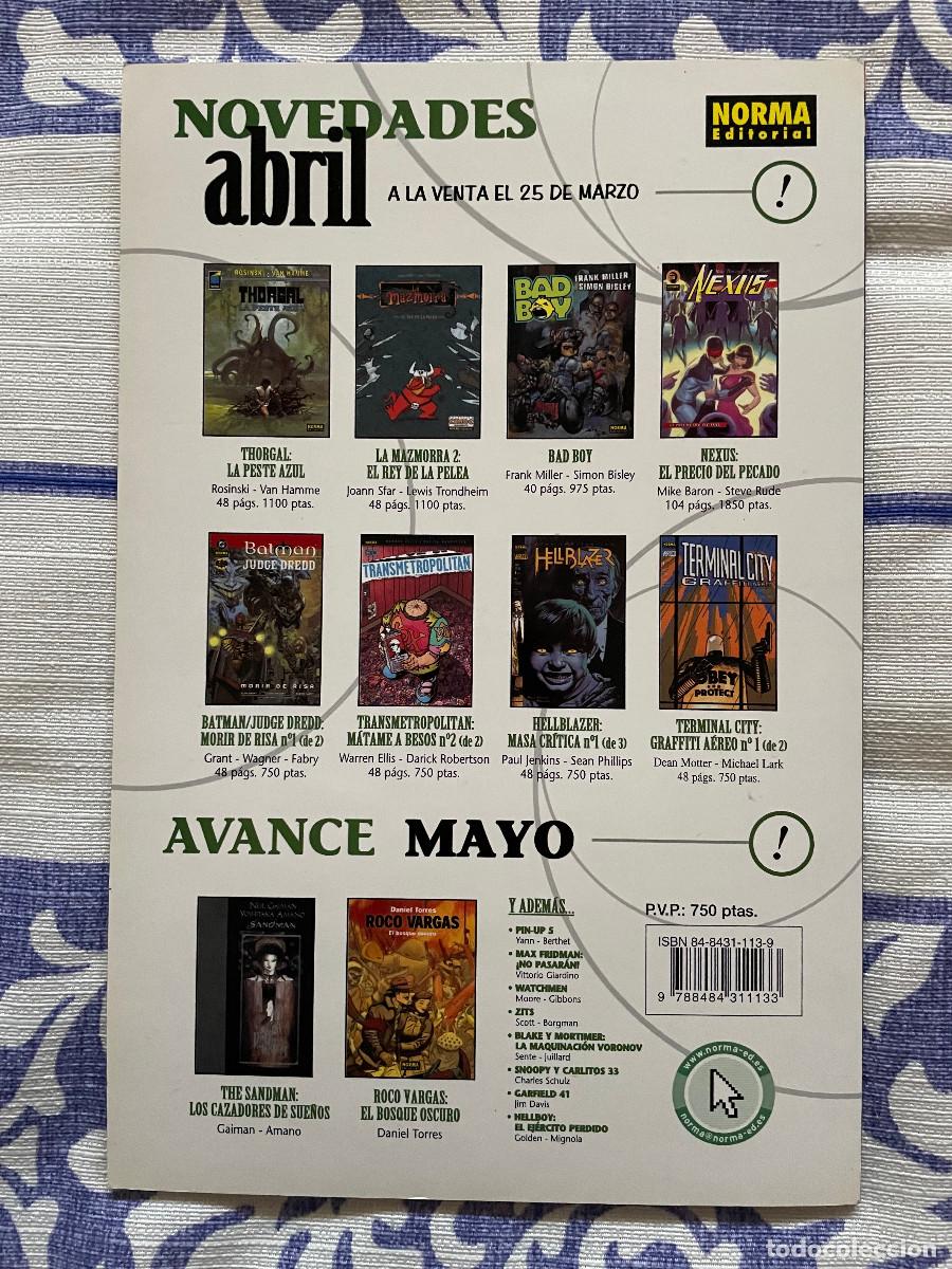 C&oacute;mics: BATMAN/JUDGE DREDD. Morir de risa. Completa en dos tomos cartone. - Foto 3