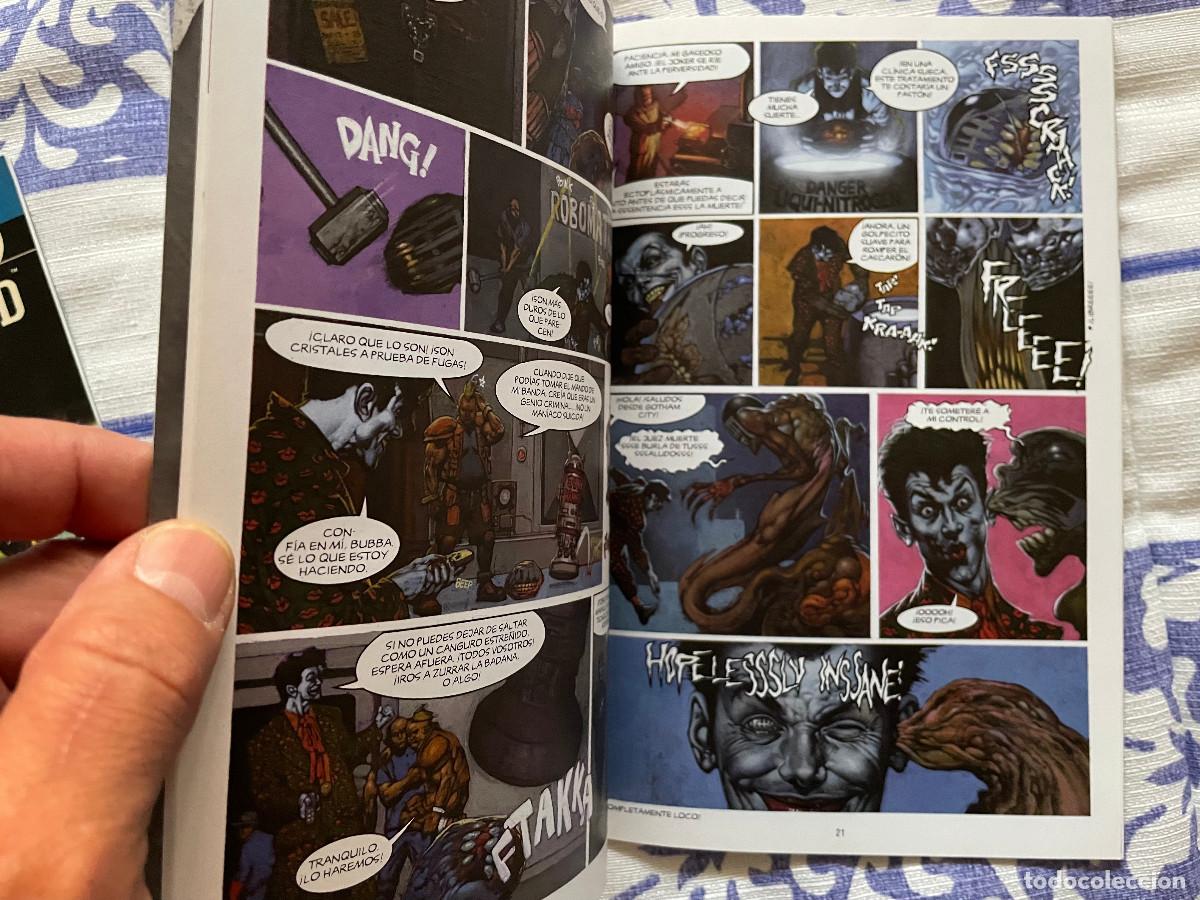 C&oacute;mics: BATMAN/JUDGE DREDD. Morir de risa. Completa en dos tomos cartone. - Foto 4
