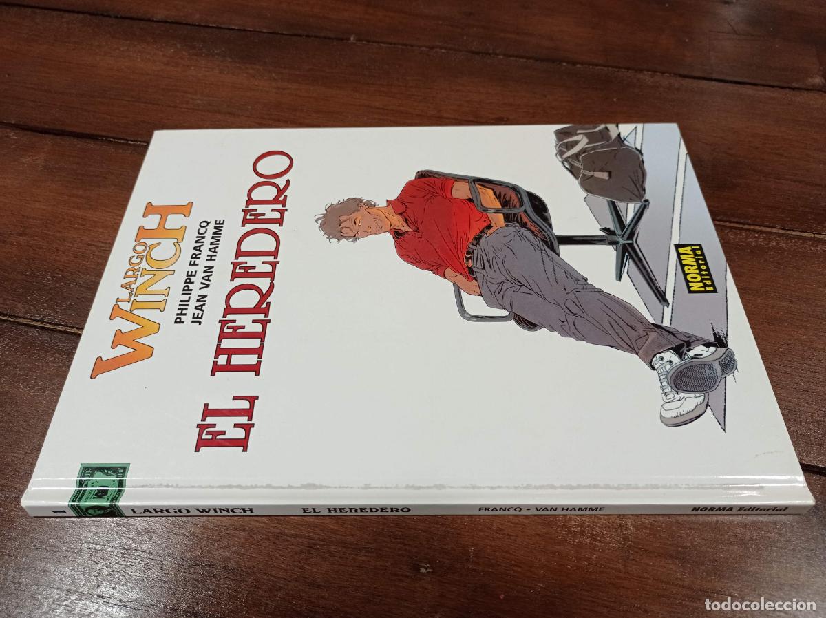 C&oacute;mics: 2004 - PHILIPPE FRANCQ / JEAN VAN HAMME. Largo Winch. El heredero - Foto 1