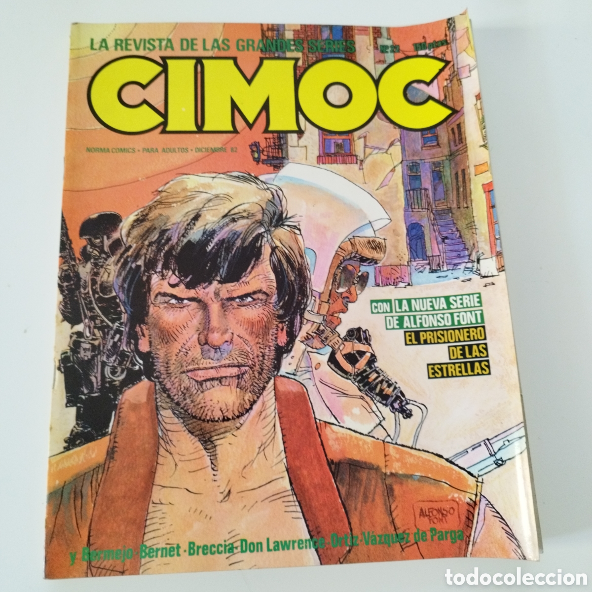 Comics : CIMOC / # 22 / EL PRISIONERO DE LAS ESTRELLAS / ALFONSO FONT /