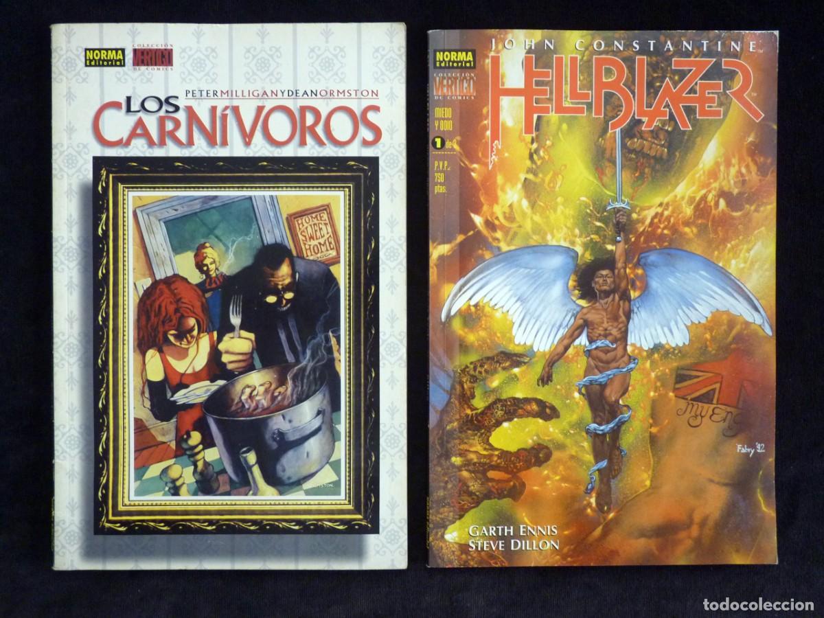 C&oacute;mics: LOTE DE 14 COMICS COLECCI&Oacute;N V&Eacute;RTIGO Y OTROS. NORMA - Foto 2