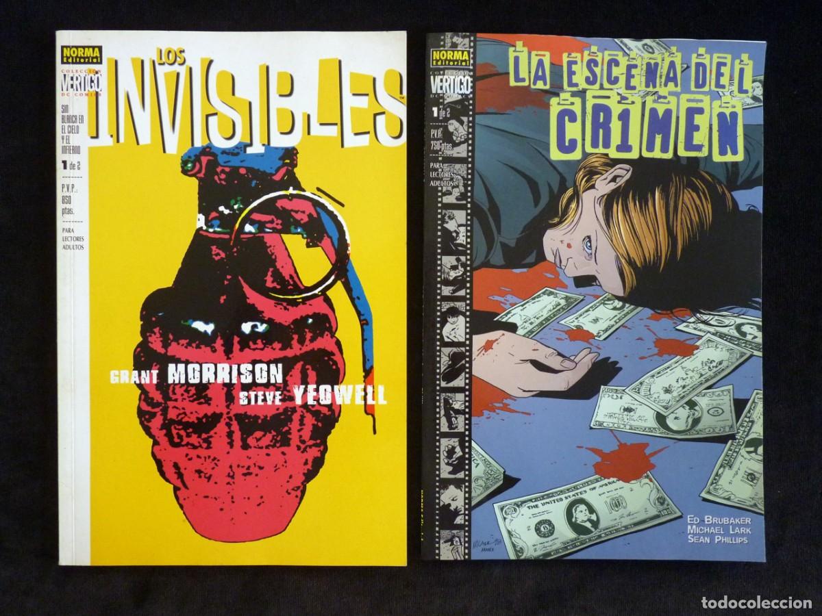 C&oacute;mics: LOTE DE 14 COMICS COLECCI&Oacute;N V&Eacute;RTIGO Y OTROS. NORMA - Foto 3