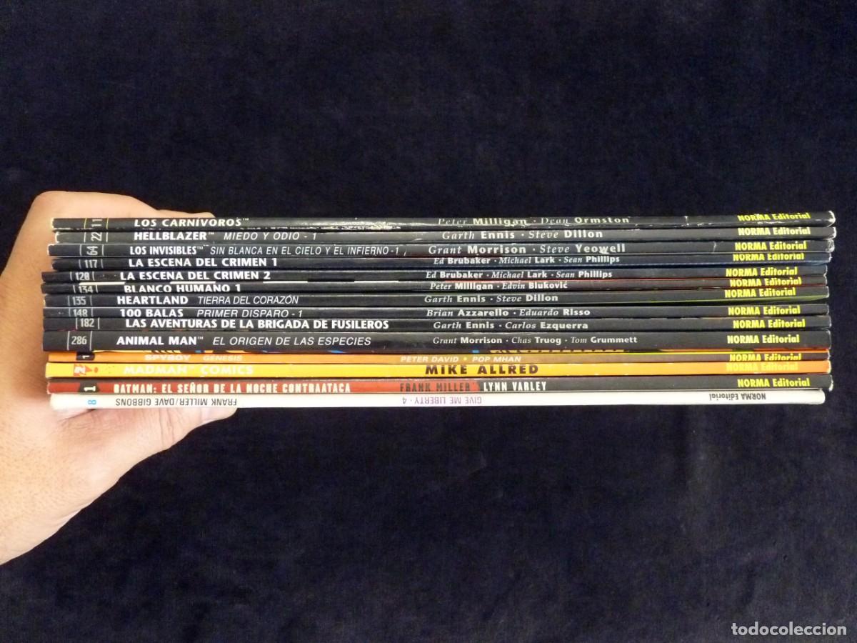C&oacute;mics: LOTE DE 14 COMICS COLECCI&Oacute;N V&Eacute;RTIGO Y OTROS. NORMA - Foto 12