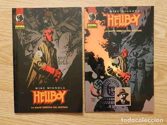 C&oacute;mics: Hellboy Mike Mignola La mano derecha del destino Completa 2 tomos - Foto 1