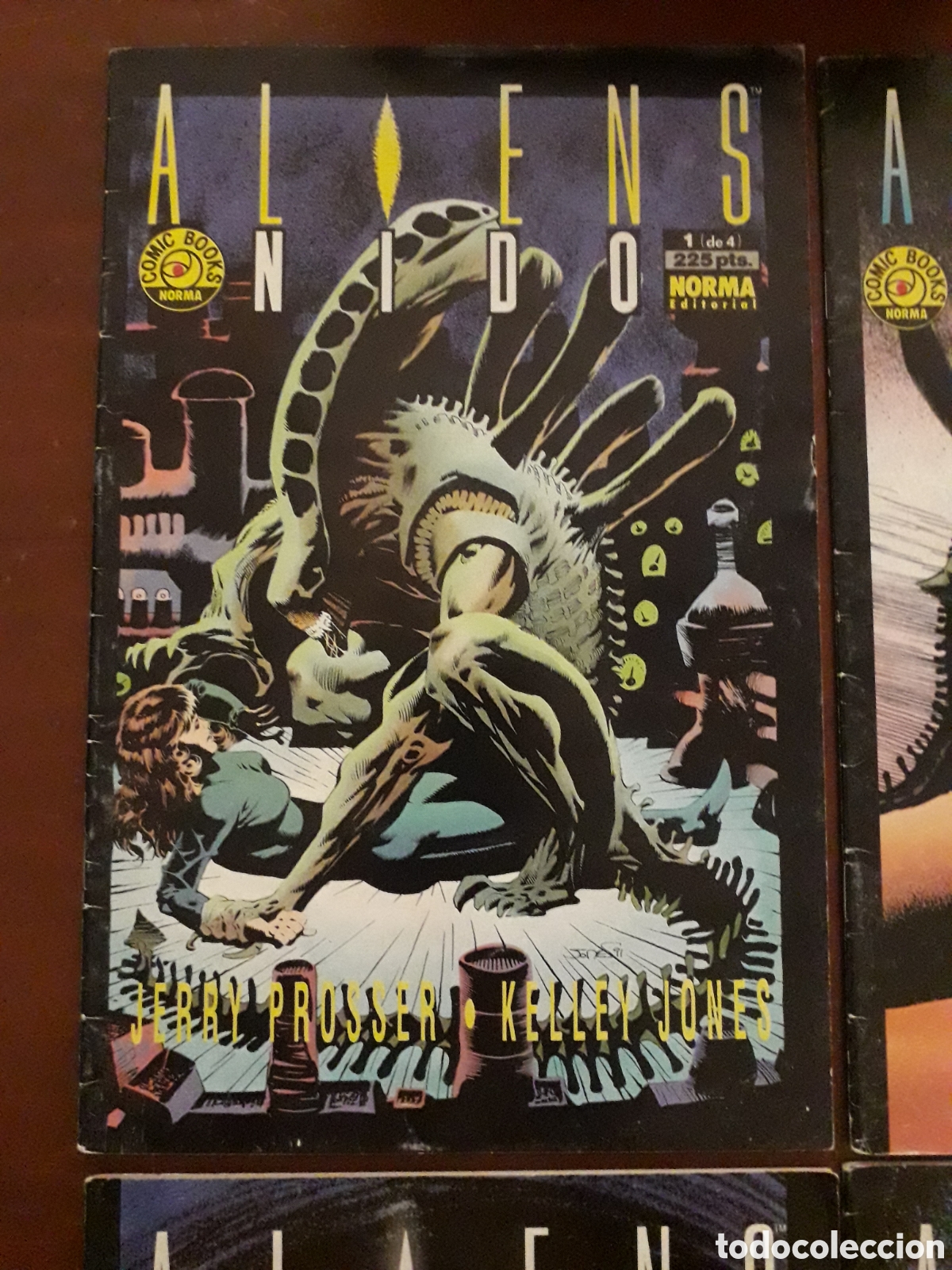 C&oacute;mics: ALIENS. NIDO. COLECCI&Oacute;N COMPLETA. 4 N&Uacute;MEROS - Foto 2