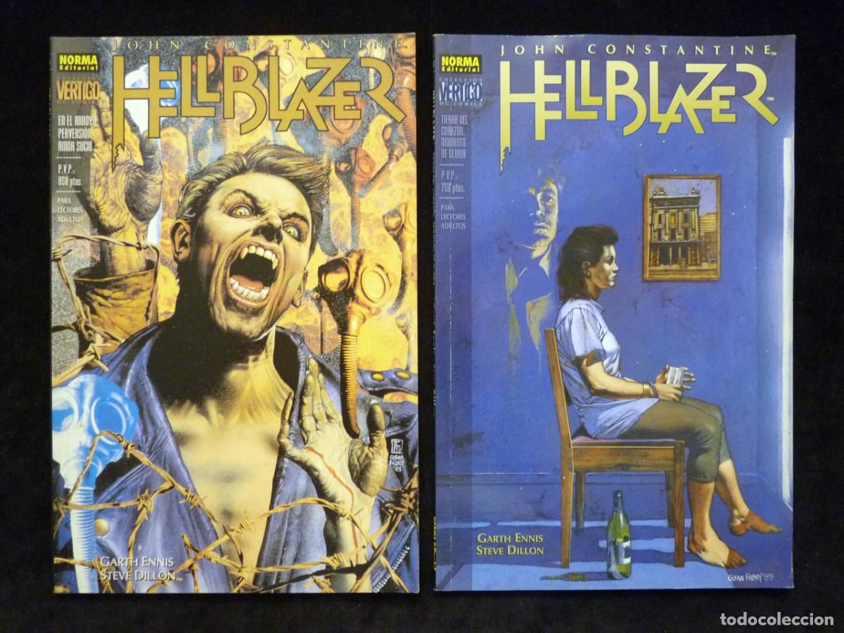 C&oacute;mics: LOTE DE 4 COMICS, HELLBLAZER. ED. NORMA. LEER - Foto 5