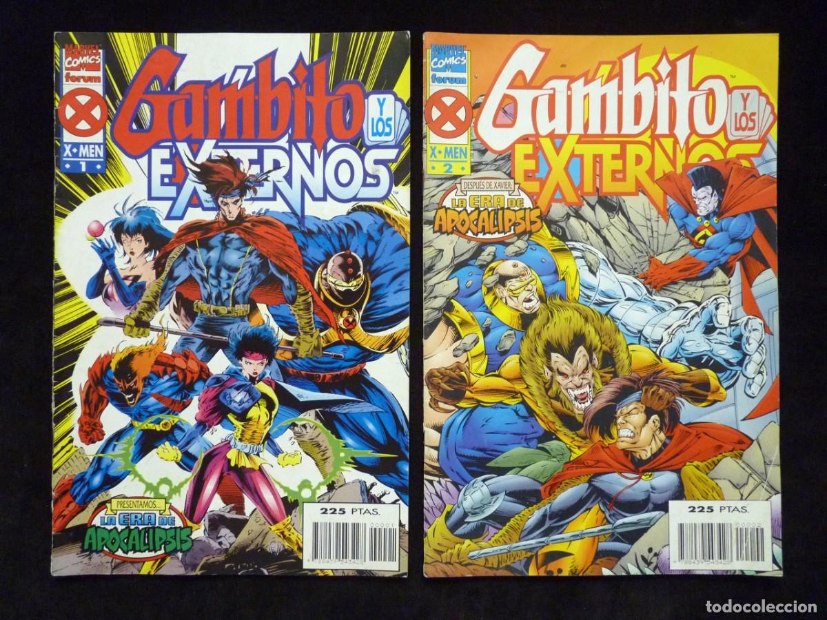 C&oacute;mics: LOTE DE 7 COMICS, GAMBITO - Y LOS EXTERNOS. ED. FORUM. VARIAS SERIES. LEER - Foto 4