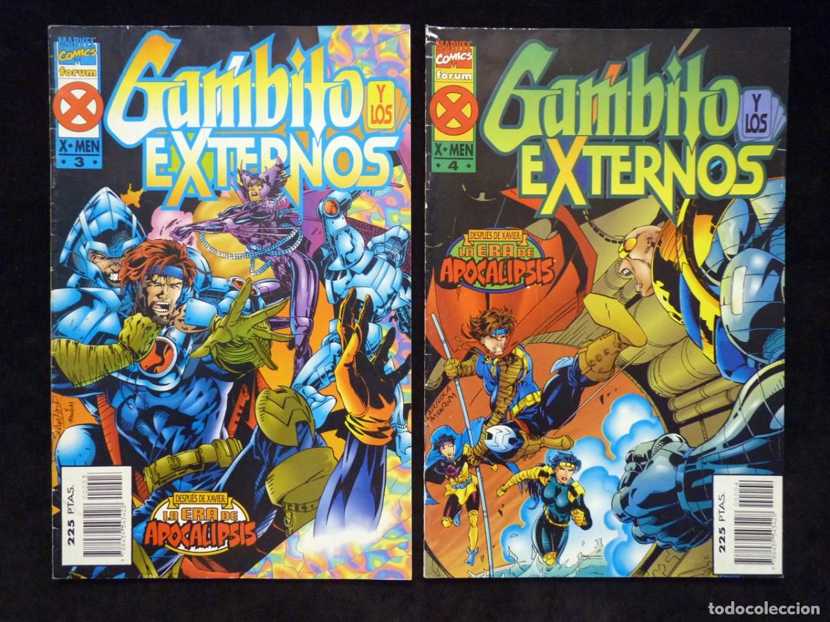C&oacute;mics: LOTE DE 7 COMICS, GAMBITO - Y LOS EXTERNOS. ED. FORUM. VARIAS SERIES. LEER - Foto 6