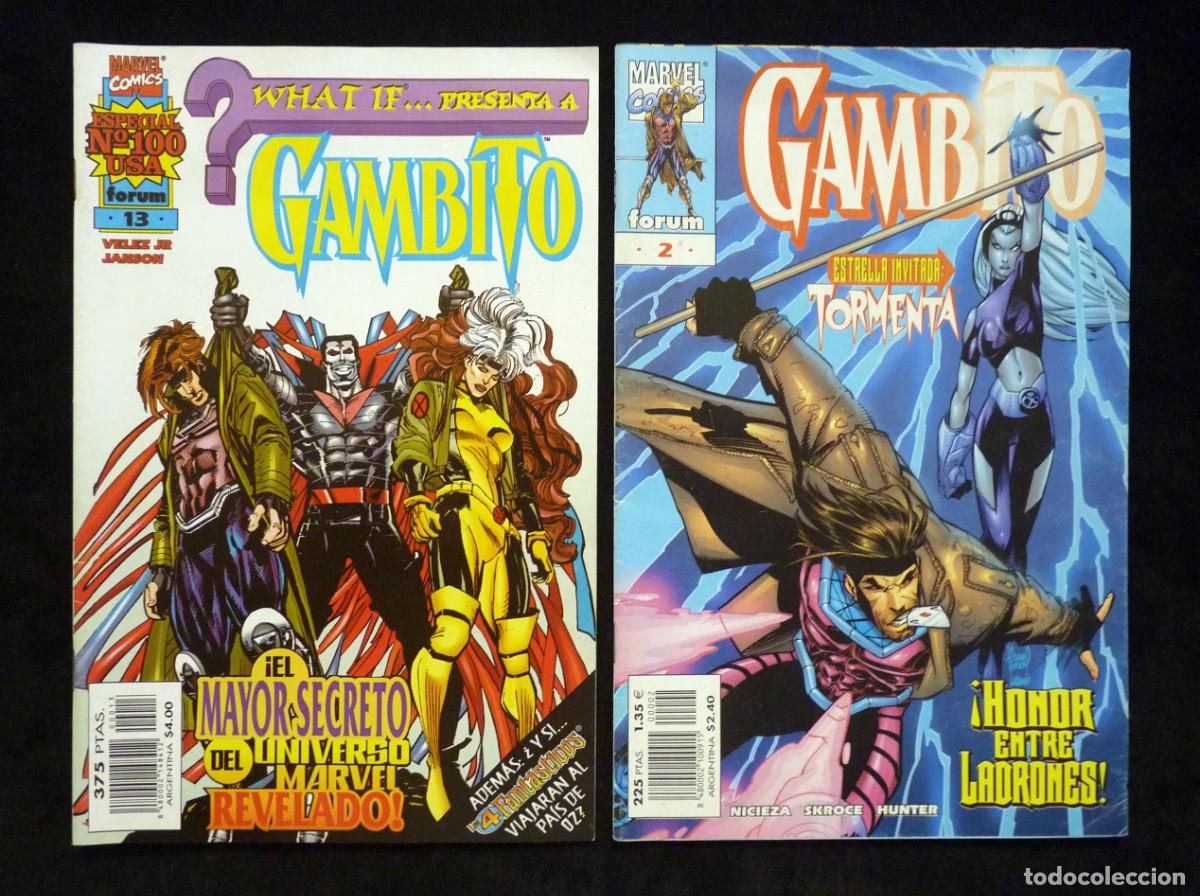 C&oacute;mics: LOTE DE 7 COMICS, GAMBITO - Y LOS EXTERNOS. ED. FORUM. VARIAS SERIES. LEER - Foto 7