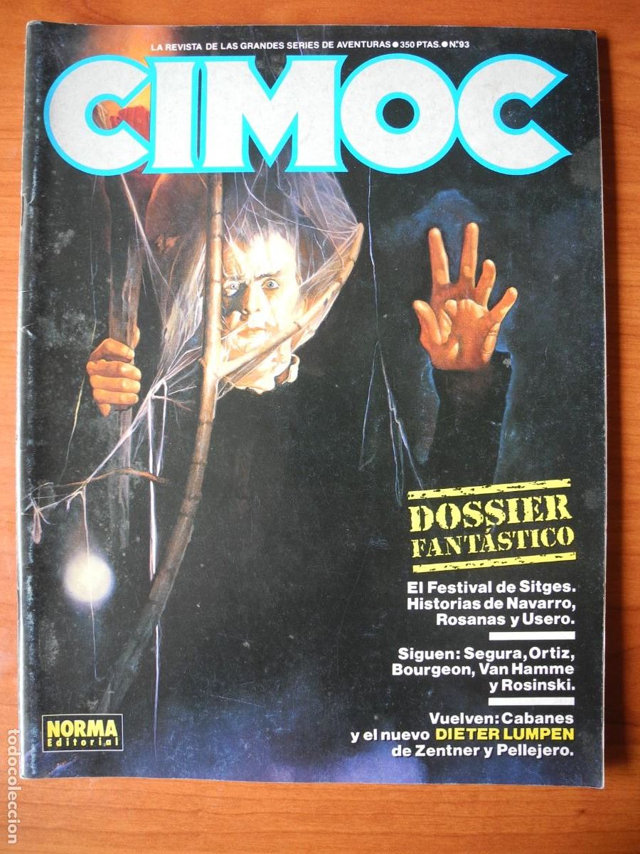 C&oacute;mics: Cimoc n. 93. Ed. Norma. Dossier Fant&aacute;stico - Foto 1