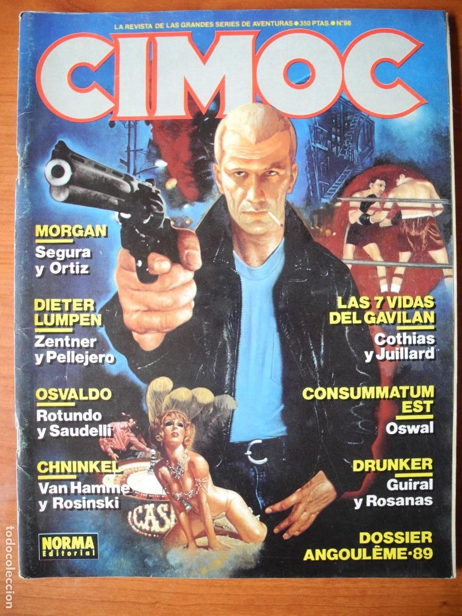 C&oacute;mics: Cimoc n. 96. Ed. Norma. Dossier Fant&aacute;stico - Foto 1