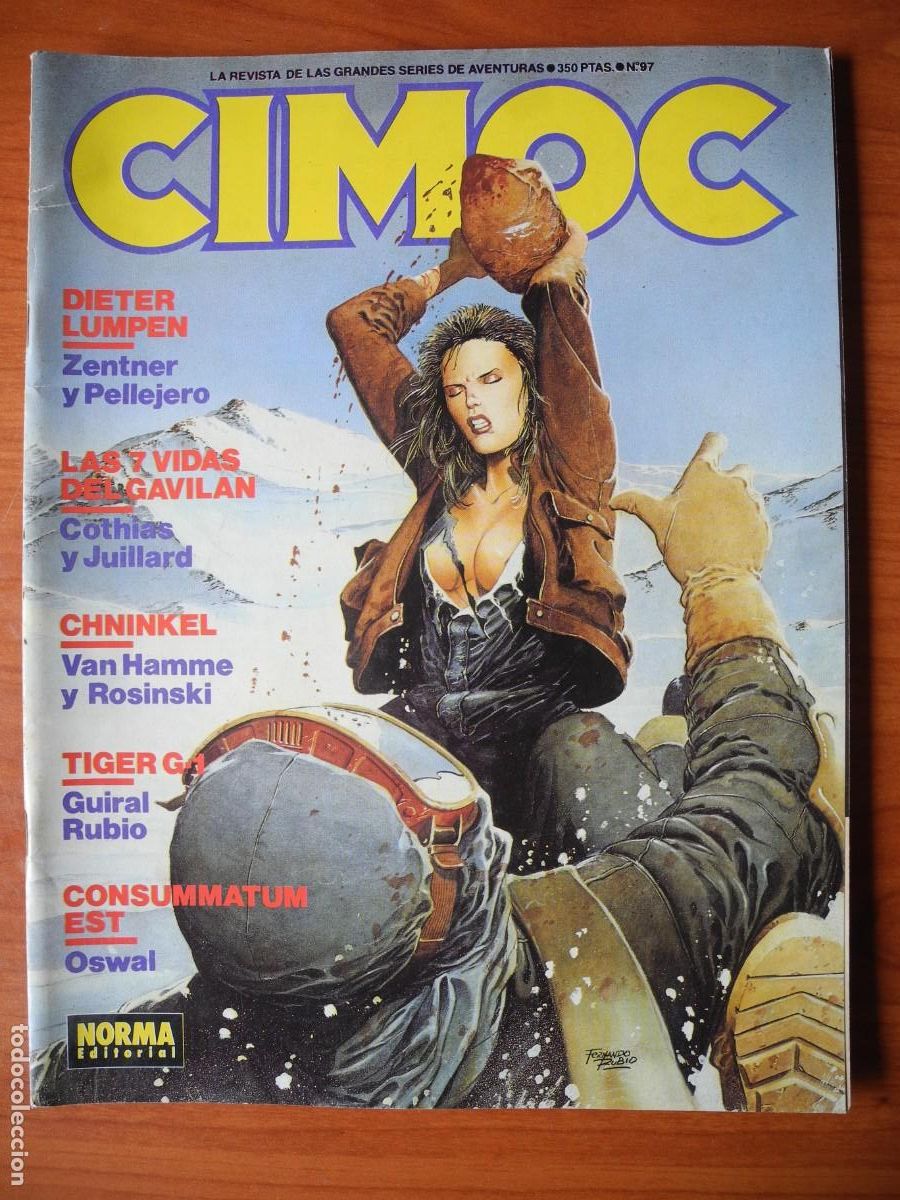 C&oacute;mics: Cimoc n. 97. Ed. Norma. Dossier Fant&aacute;stico - Foto 1