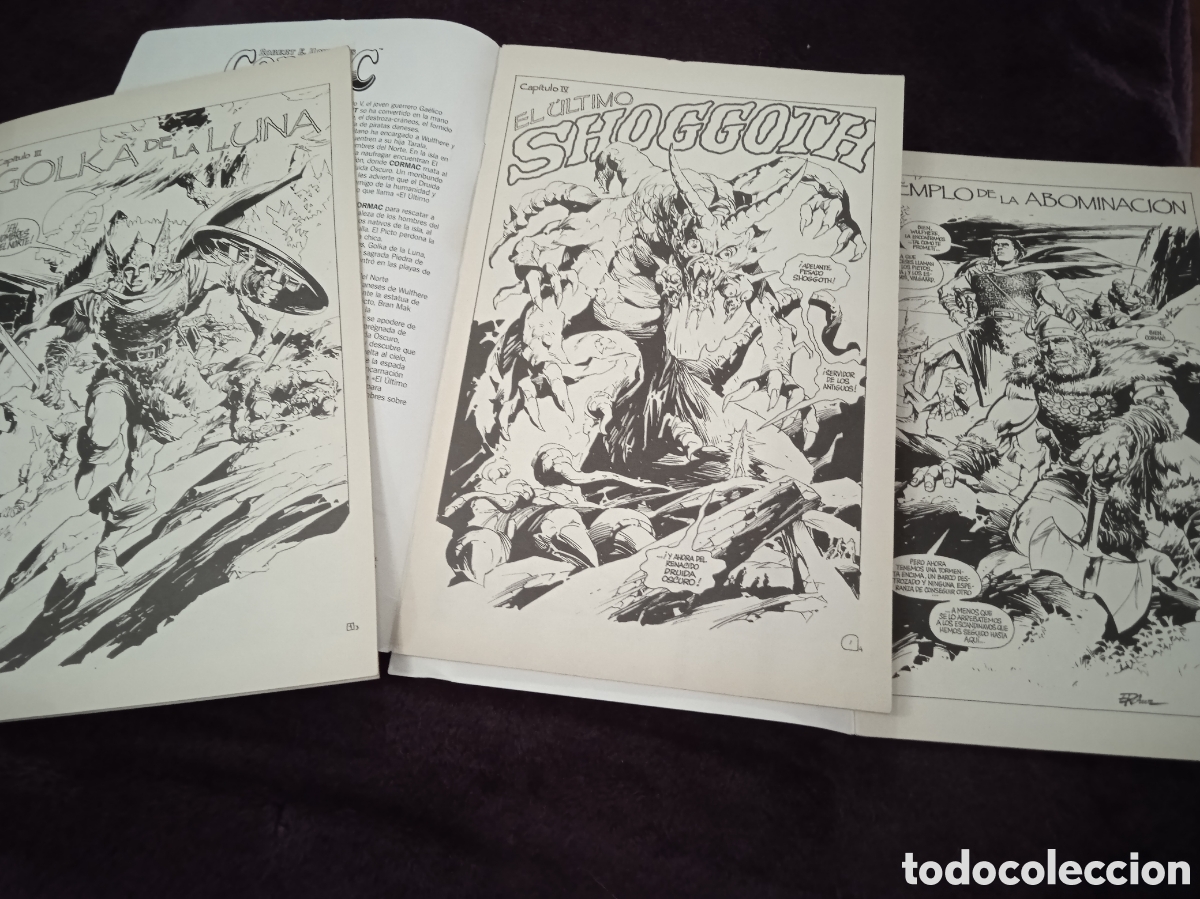 C&oacute;mics: CORMAC MAC ART N&ordm; 1, 3, 4, ROBERT E. HOWARD -ED. NORMA - Foto 2
