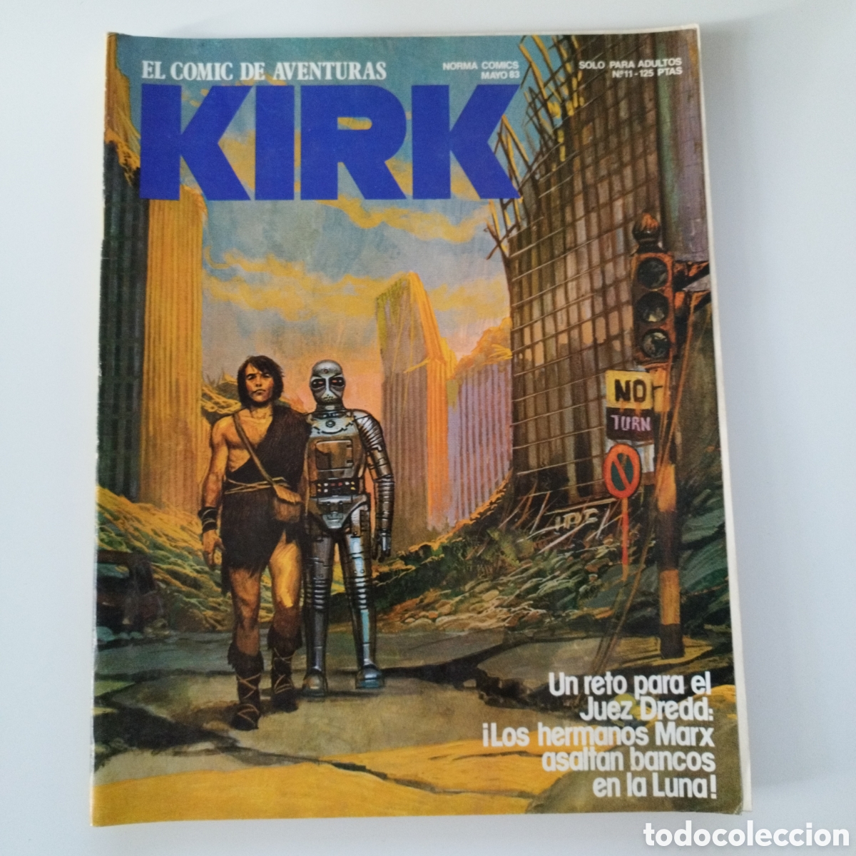 Comics : EL COMIC DE AVENTURAS KIRK / # 11 / NORMA / MAYO 1983