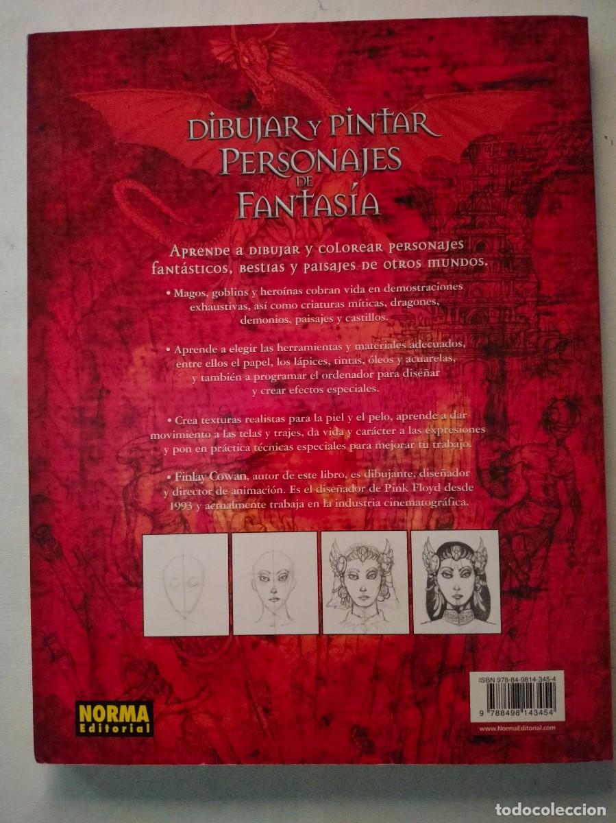 C&oacute;mics: LOTE DE 5 LIBROS DE COMO DIBUJAR Y PINTAR .NORMA EDITORIAL. - Foto 2