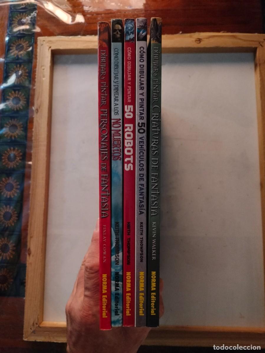 C&oacute;mics: LOTE DE 5 LIBROS DE COMO DIBUJAR Y PINTAR .NORMA EDITORIAL. - Foto 21
