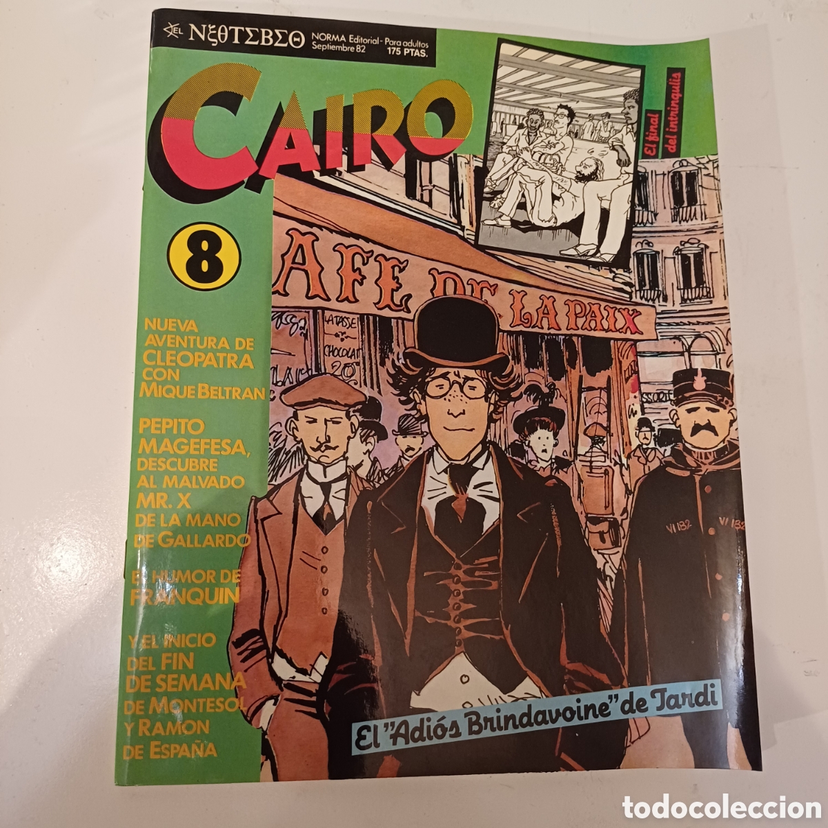 C&oacute;mics: Comic CAIRO N&deg; 8 NORMA editorial 1982 - Foto 1