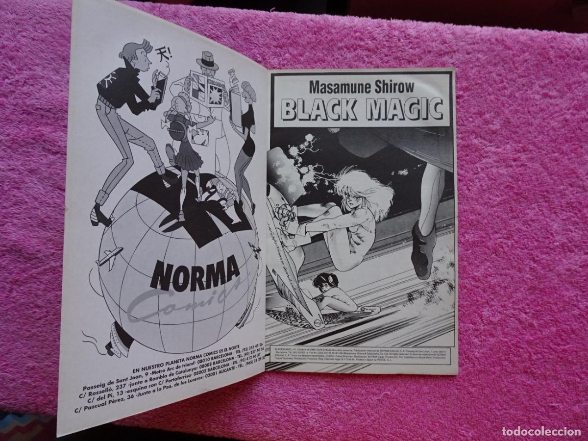 C&oacute;mics: black magic 1 editorial norma 1994 masamune shirow - Foto 2