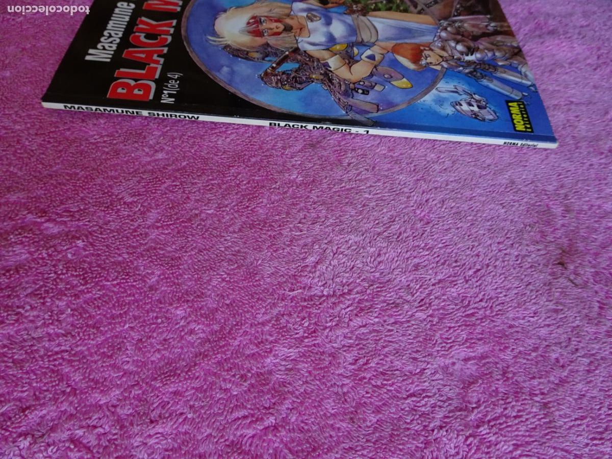 C&oacute;mics: black magic 1 editorial norma 1994 masamune shirow - Foto 9