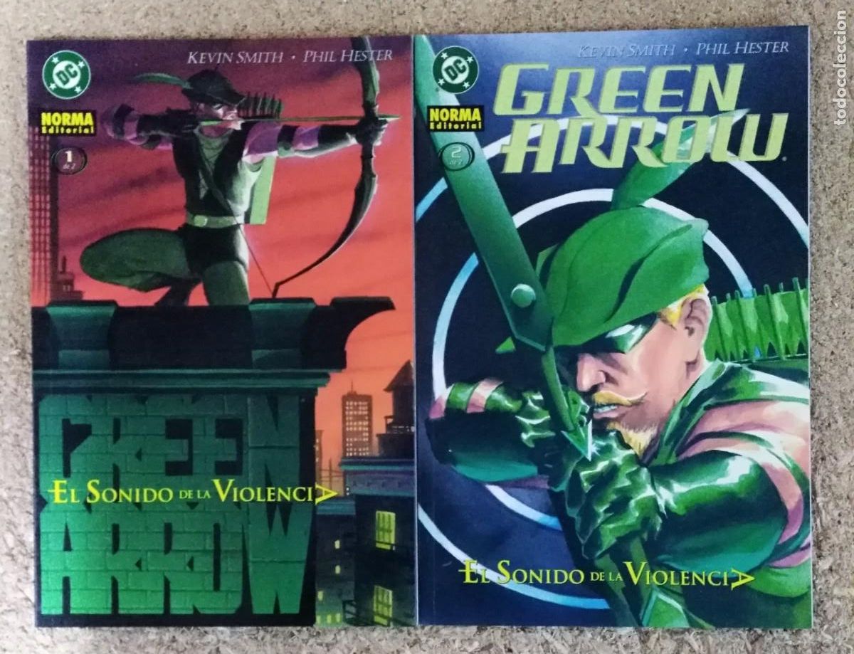 C&oacute;mics: Green Arrow.El Sonido de la Violencia.Completa 2 comics.DC.Norma - Foto 1