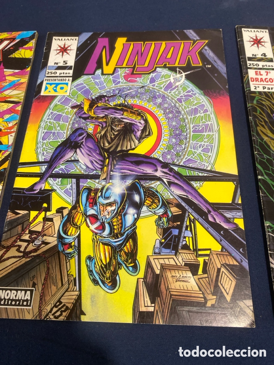 C&oacute;mics: NINJAK,LOTE DE 3 COMICS EDITORIAL NORMA N&Uacute;MERO 1,5,7 - Foto 3
