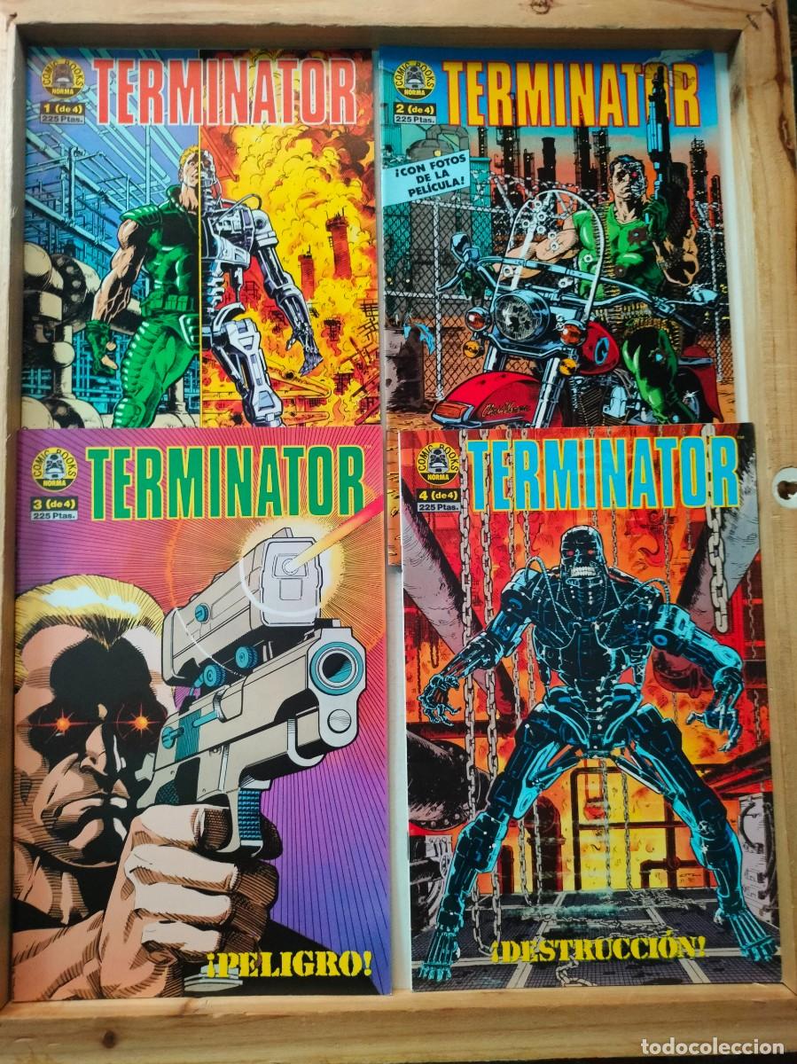 C&oacute;mics: TERMINATOR .3 MINISERIES COMPLETAS DE 4 NUMEROS CADA UNA( 12 N&Uacute;MEROS).NORMA EDITORIAL. - Foto 8