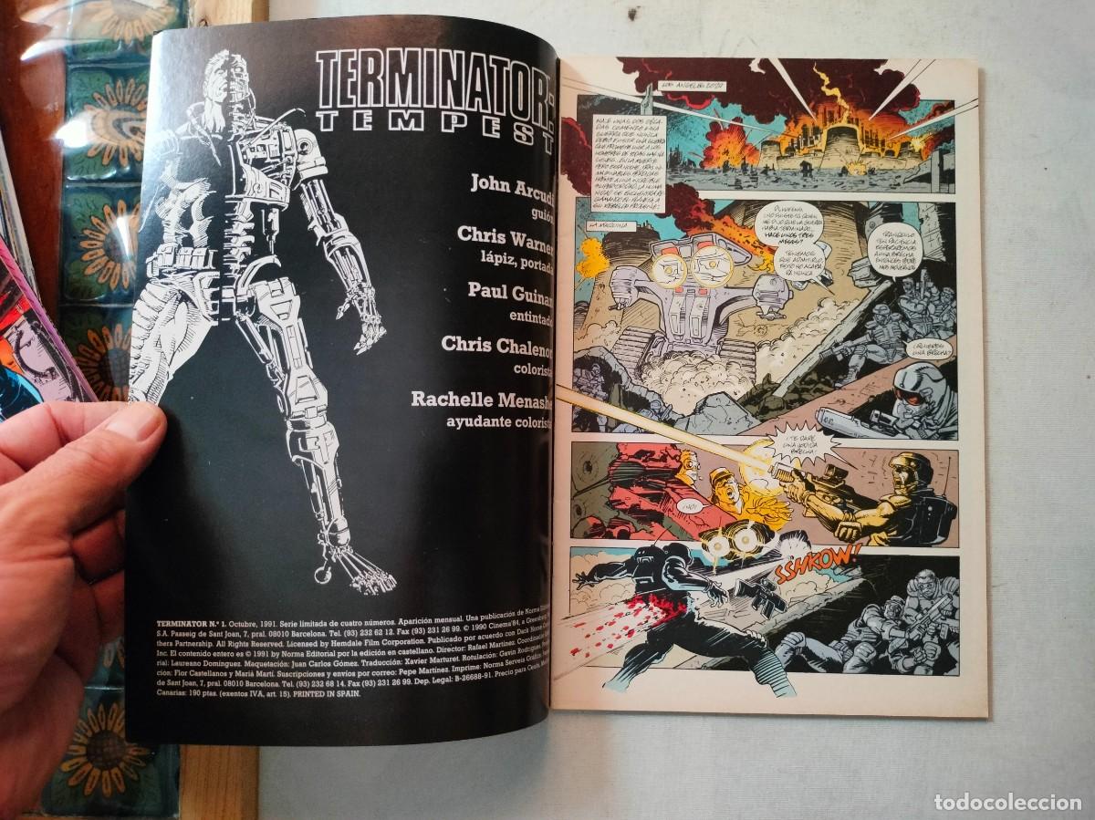 C&oacute;mics: TERMINATOR .3 MINISERIES COMPLETAS DE 4 NUMEROS CADA UNA( 12 N&Uacute;MEROS).NORMA EDITORIAL. - Foto 10