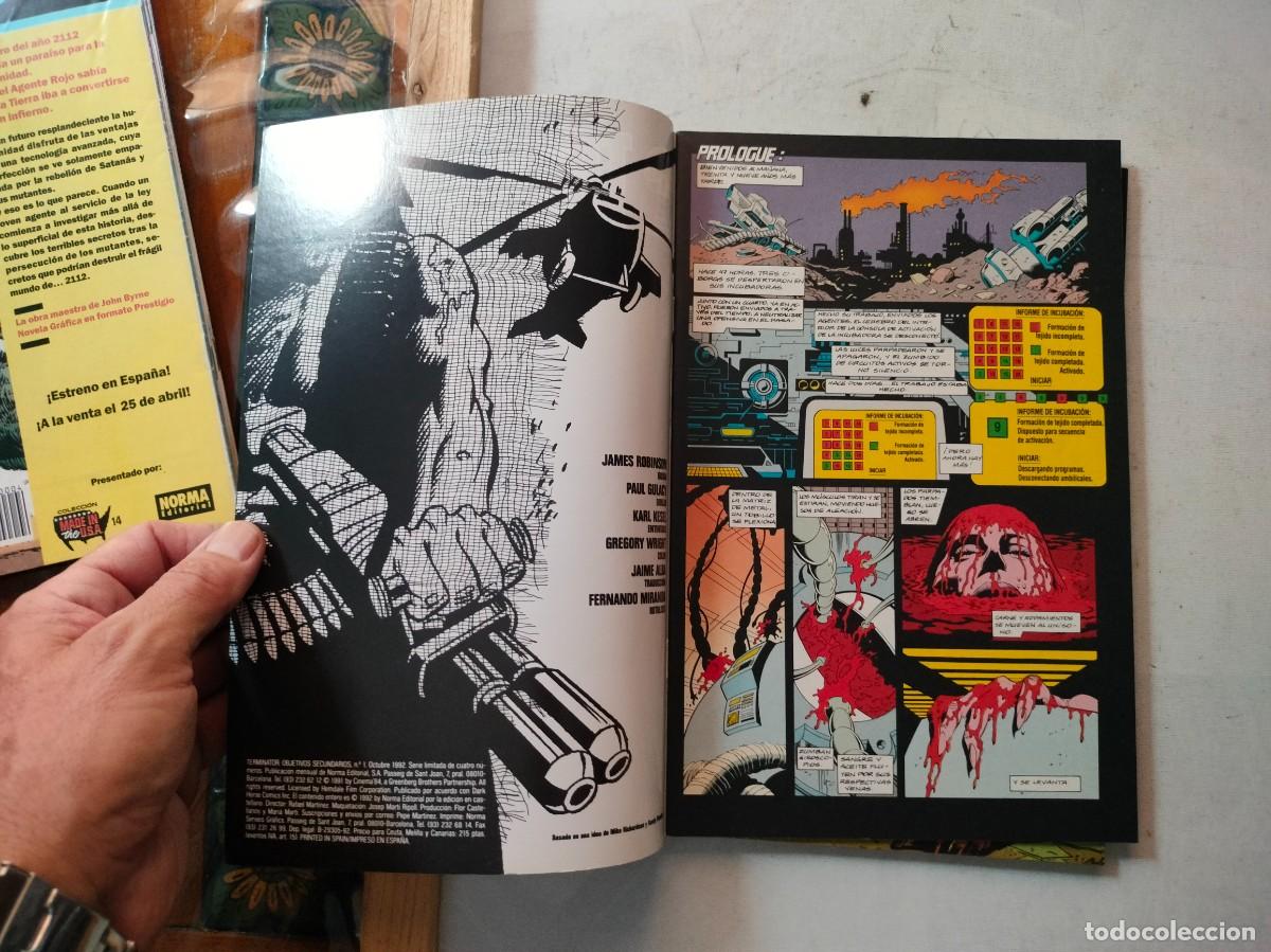 C&oacute;mics: TERMINATOR .3 MINISERIES COMPLETAS DE 4 NUMEROS CADA UNA( 12 N&Uacute;MEROS).NORMA EDITORIAL. - Foto 13