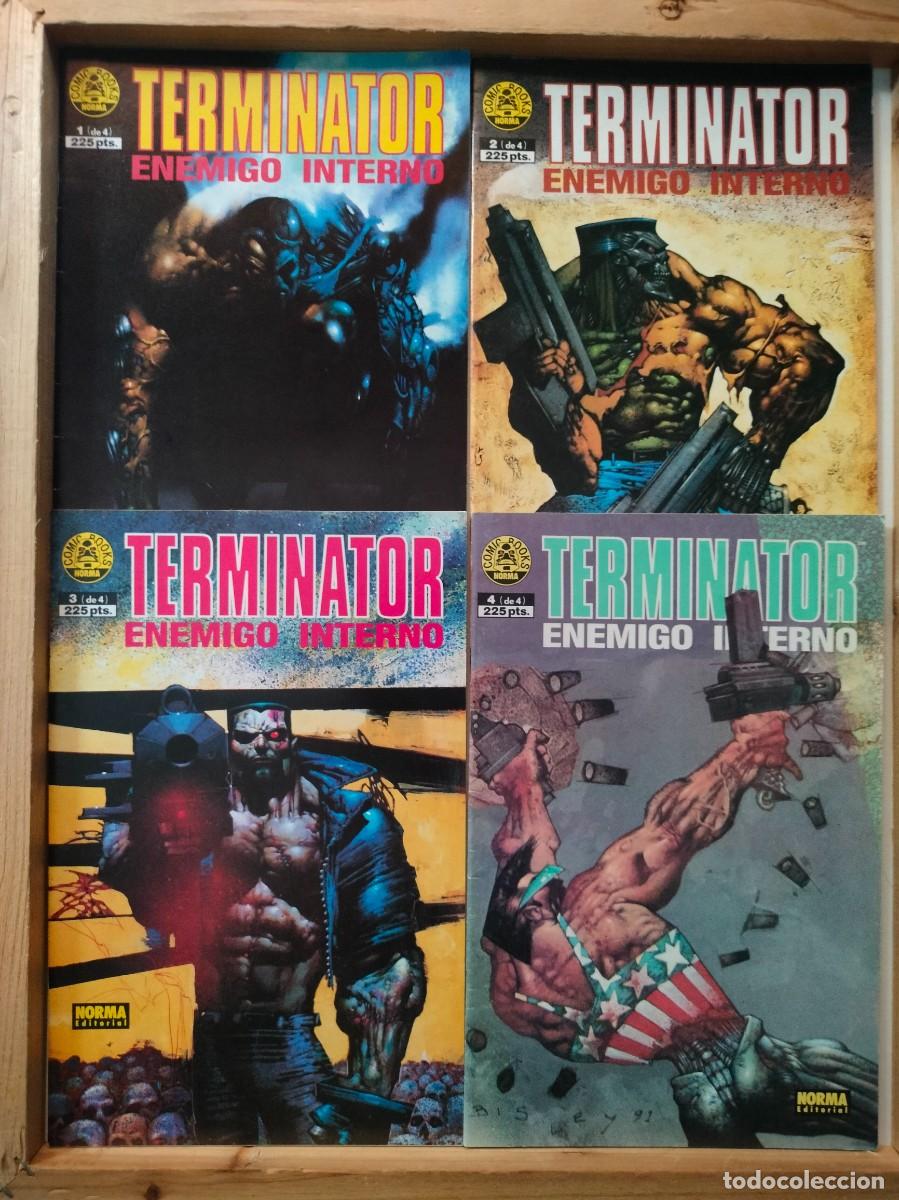 C&oacute;mics: TERMINATOR .3 MINISERIES COMPLETAS DE 4 NUMEROS CADA UNA( 12 N&Uacute;MEROS).NORMA EDITORIAL. - Foto 15