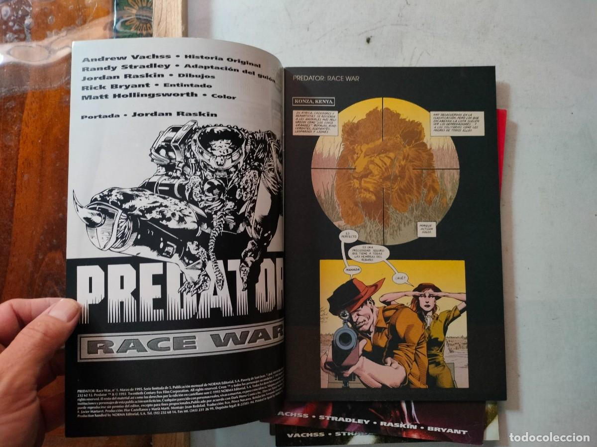 C&oacute;mics: PREDATOR 7 MINISERIES COMPLETAS( 22 N&Uacute;MEROS EN TOTAL).NORMA EDITORIAL. - Foto 14