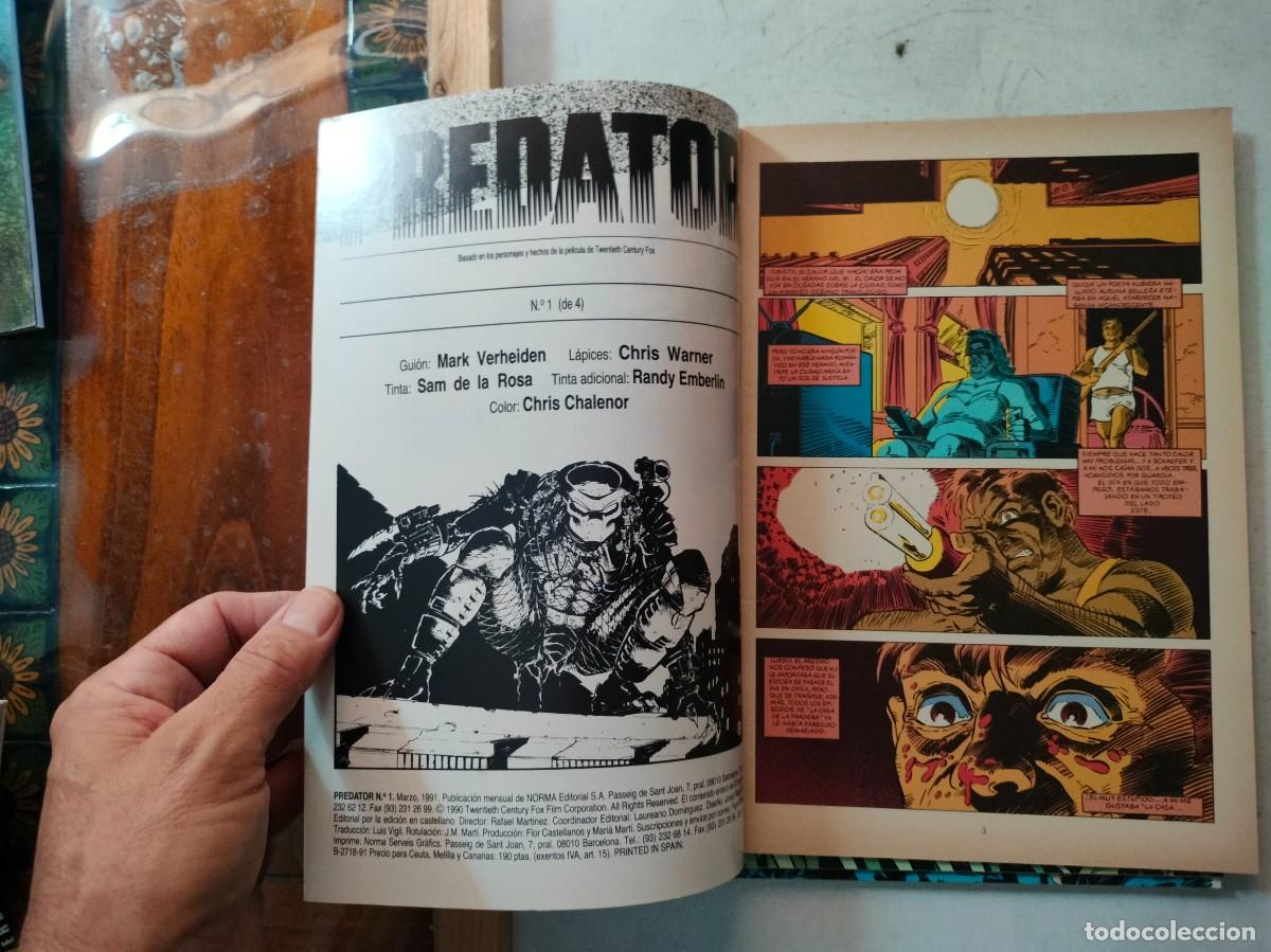 C&oacute;mics: PREDATOR 7 MINISERIES COMPLETAS( 22 N&Uacute;MEROS EN TOTAL).NORMA EDITORIAL. - Foto 20