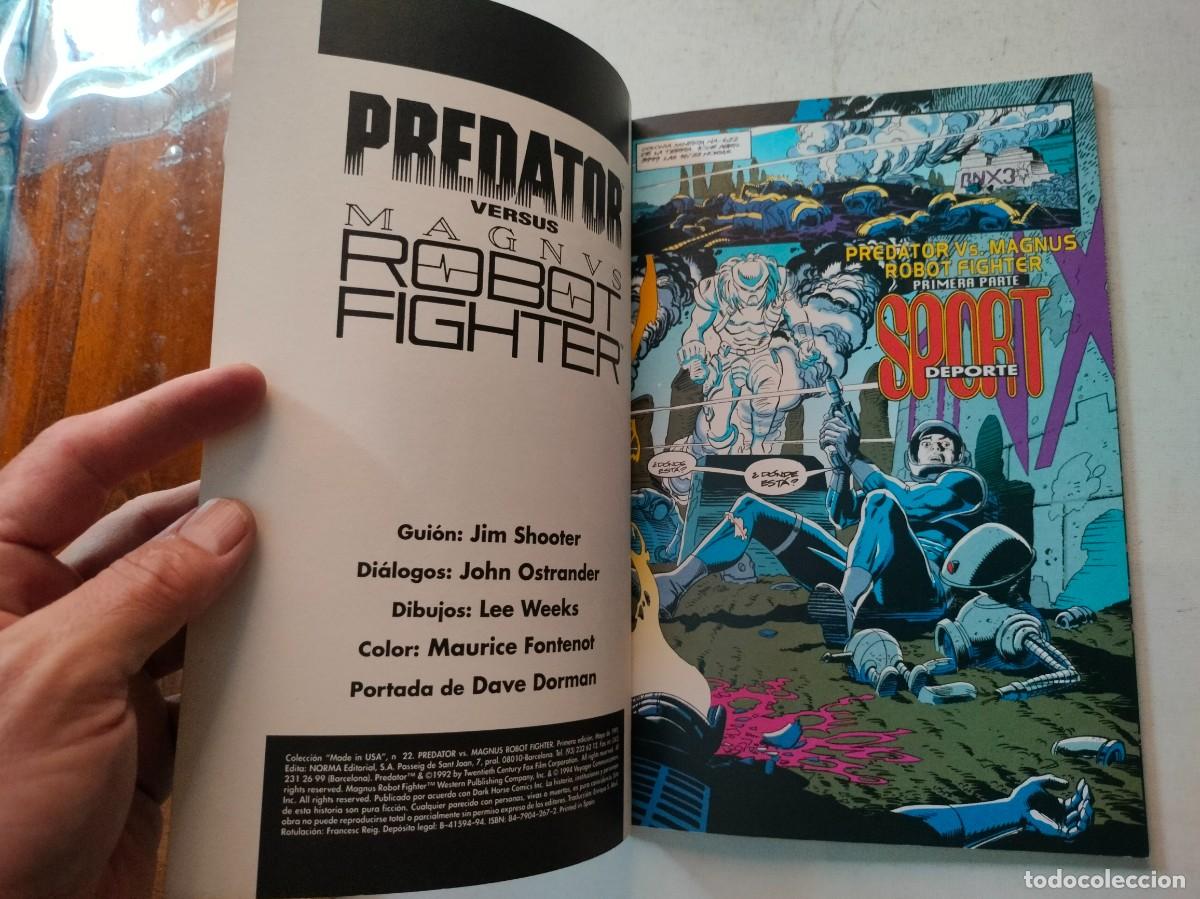 C&oacute;mics: PREDATOR 7 MINISERIES COMPLETAS( 22 N&Uacute;MEROS EN TOTAL).NORMA EDITORIAL. - Foto 24