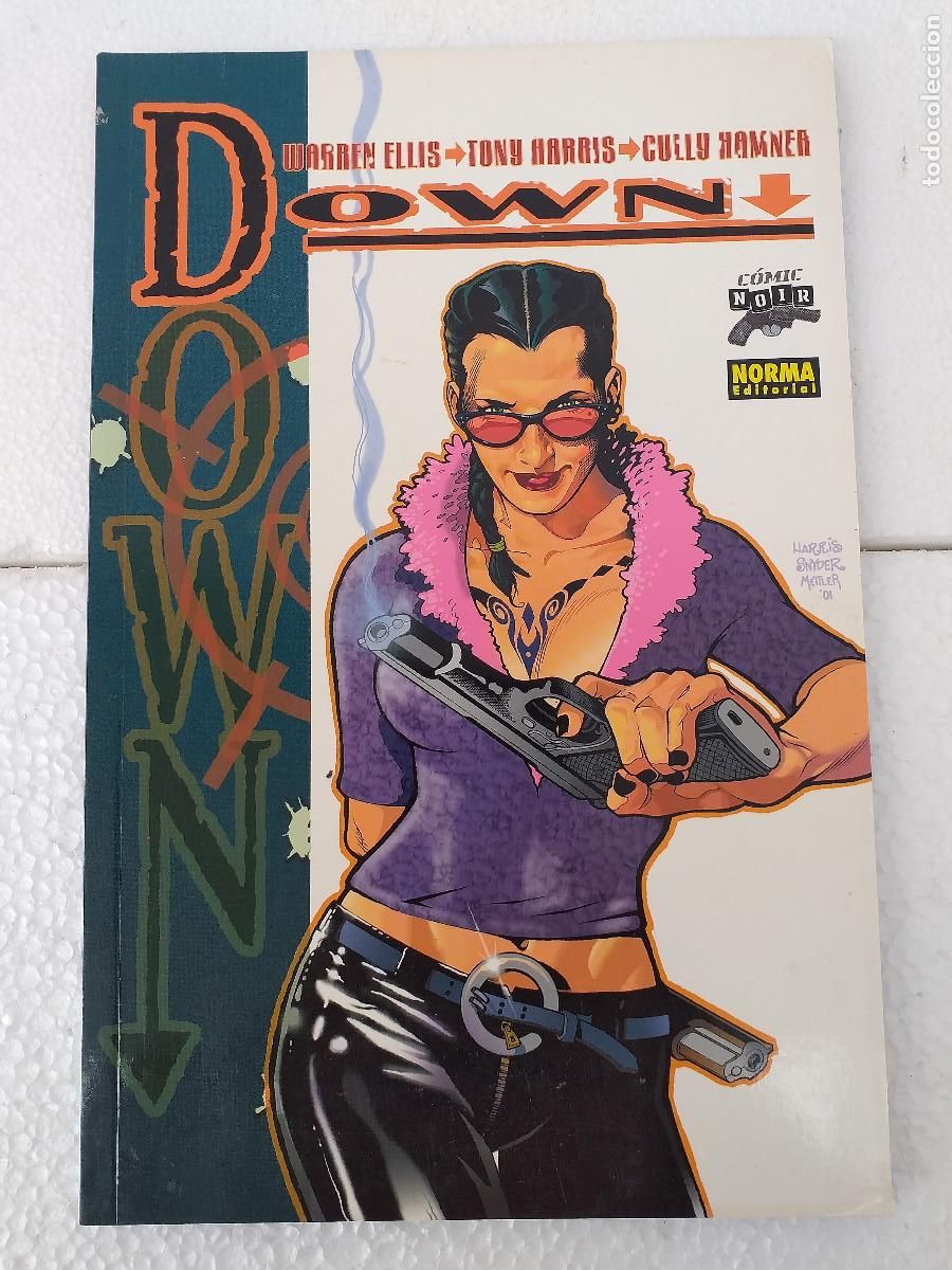 C&oacute;mics: COMIC NOIR - N&ordm; 27 - DOWN - Warren ELLIS, Tony HARRIS & Cully HAMNER - 2007 NORMA - Foto 1