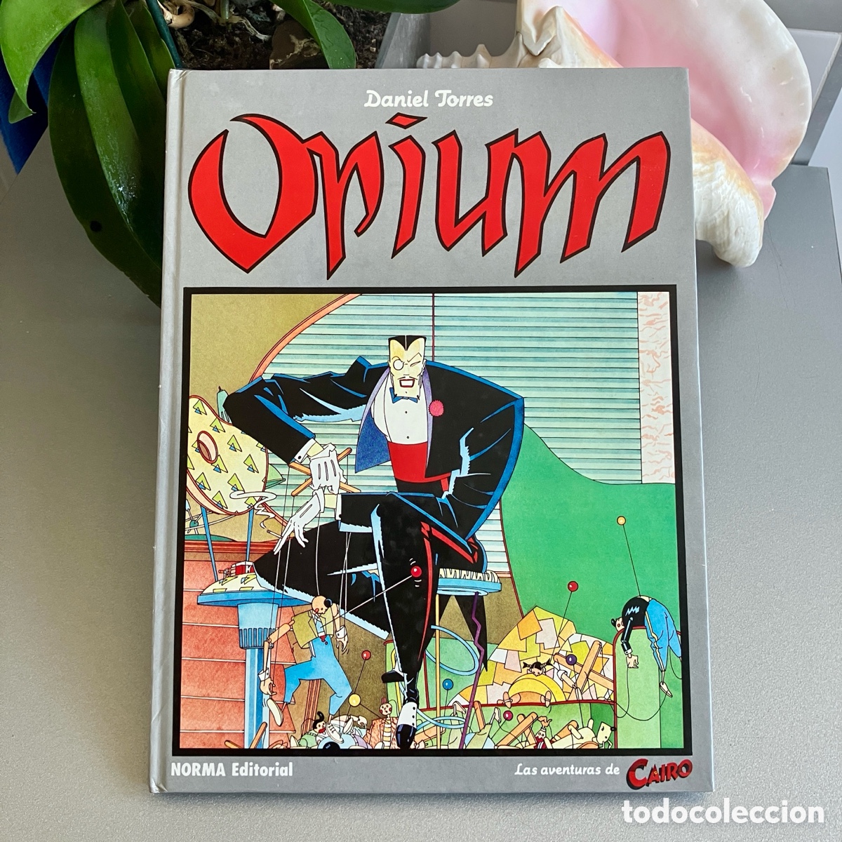 C&oacute;mics: OPIUM, Daniel Torres. Las aventuras de Cairo. 1&ordf; Ed. Norma Editorial 1983 - Foto 1