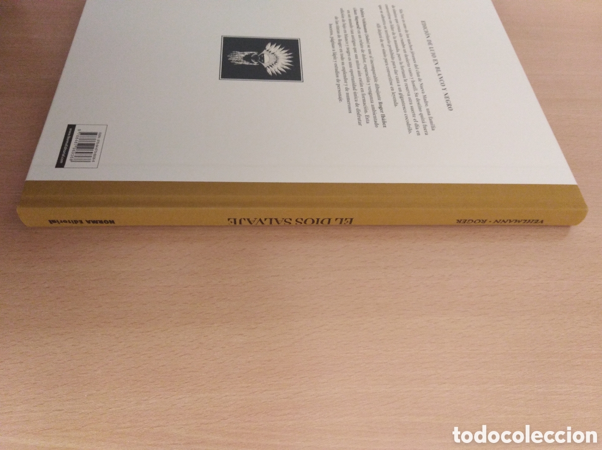 C&oacute;mics: EL DIOS SALVAJE. Vehlmann / Roger. Edici&oacute;n de Lujo en B/N - Foto 4