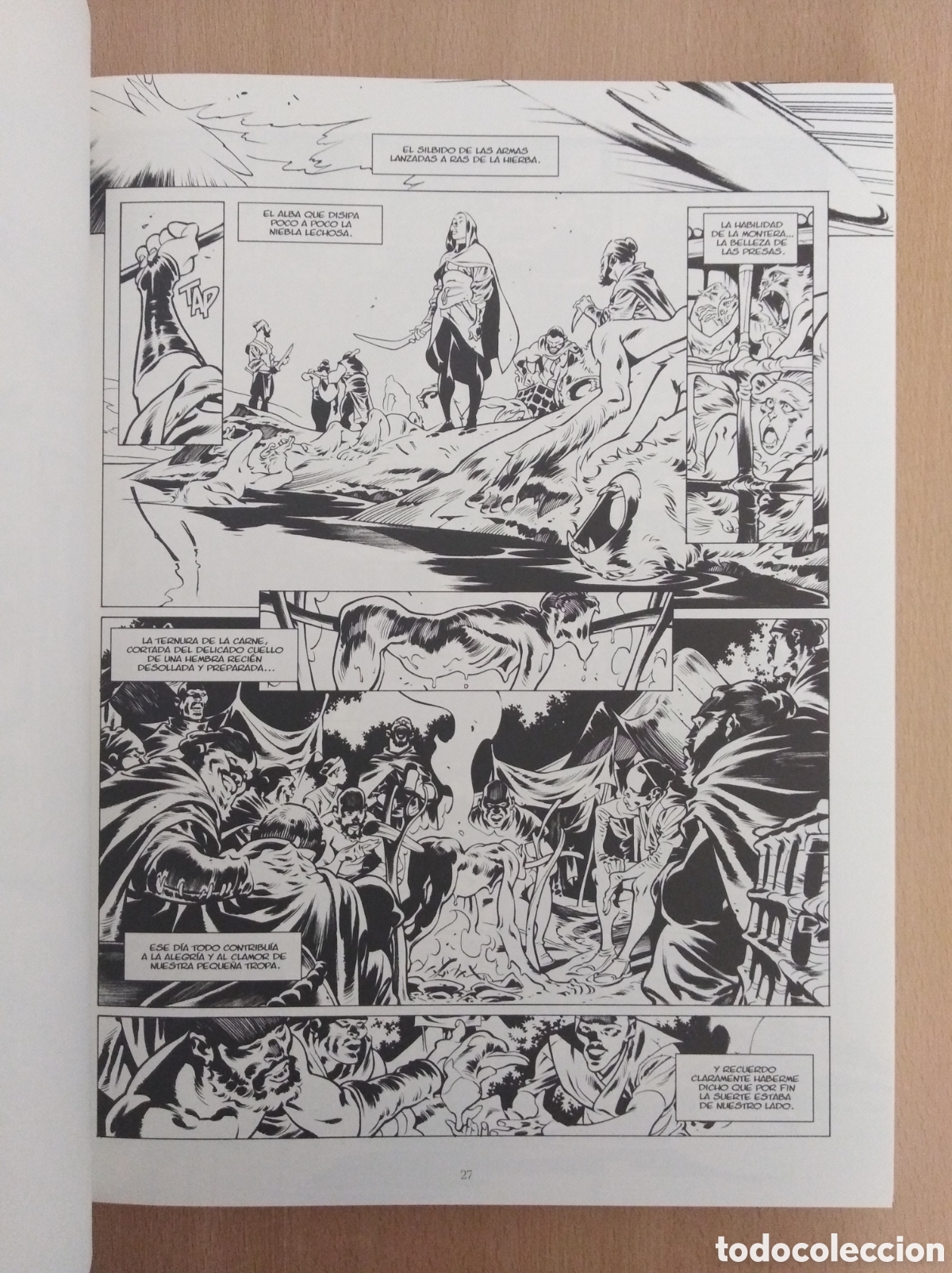 C&oacute;mics: EL DIOS SALVAJE. Vehlmann / Roger. Edici&oacute;n de Lujo en B/N - Foto 8