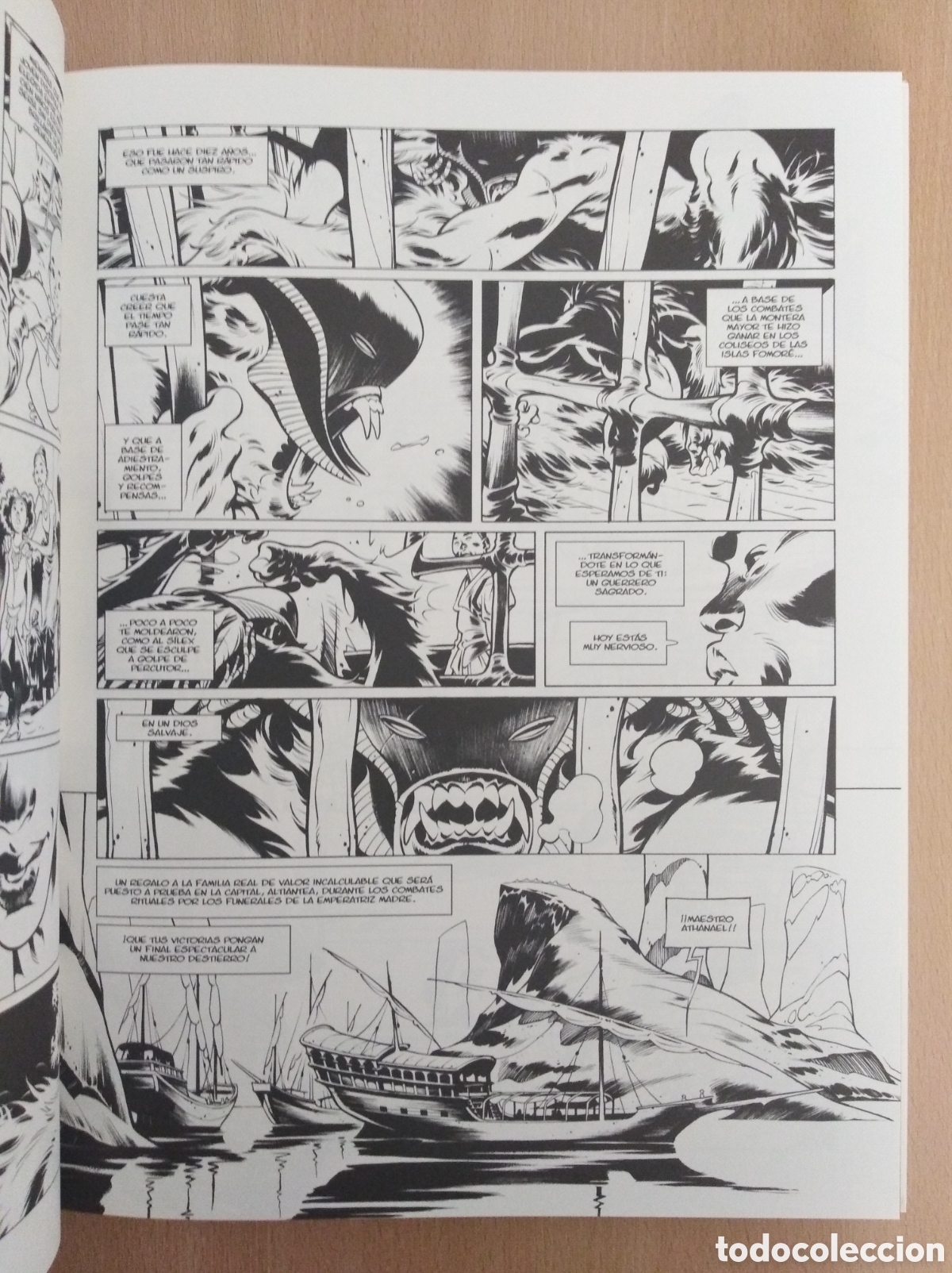 C&oacute;mics: EL DIOS SALVAJE. Vehlmann / Roger. Edici&oacute;n de Lujo en B/N - Foto 9