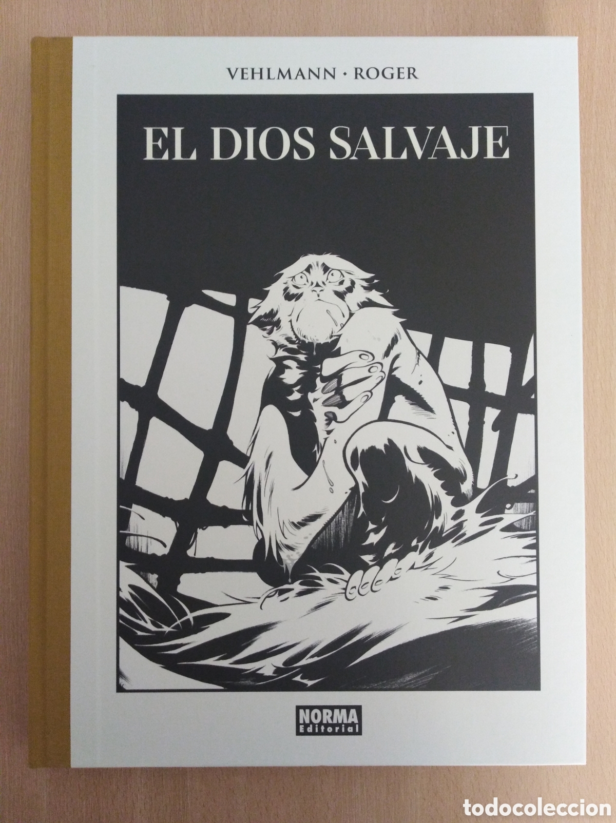 C&oacute;mics: EL DIOS SALVAJE. Vehlmann / Roger. Edici&oacute;n de Lujo en B/N - Foto 1