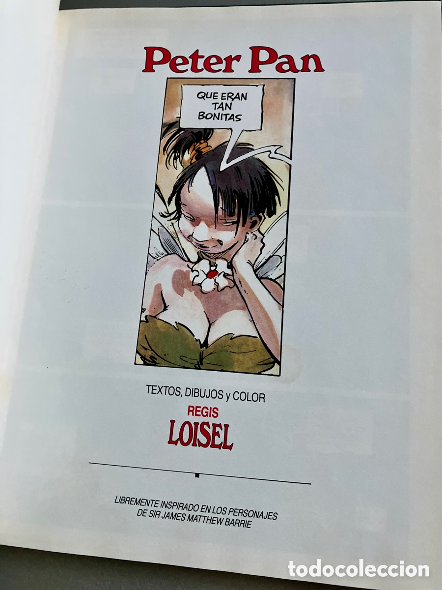 C&oacute;mics: Peter Pan de Loisel: Londres. Primera edici&oacute;n Norma, 1992 - Foto 5