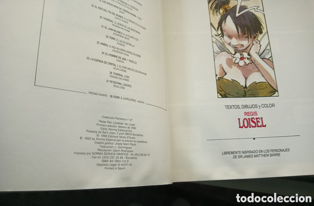 C&oacute;mics: Peter Pan. Loisel. Norma. - Foto 4