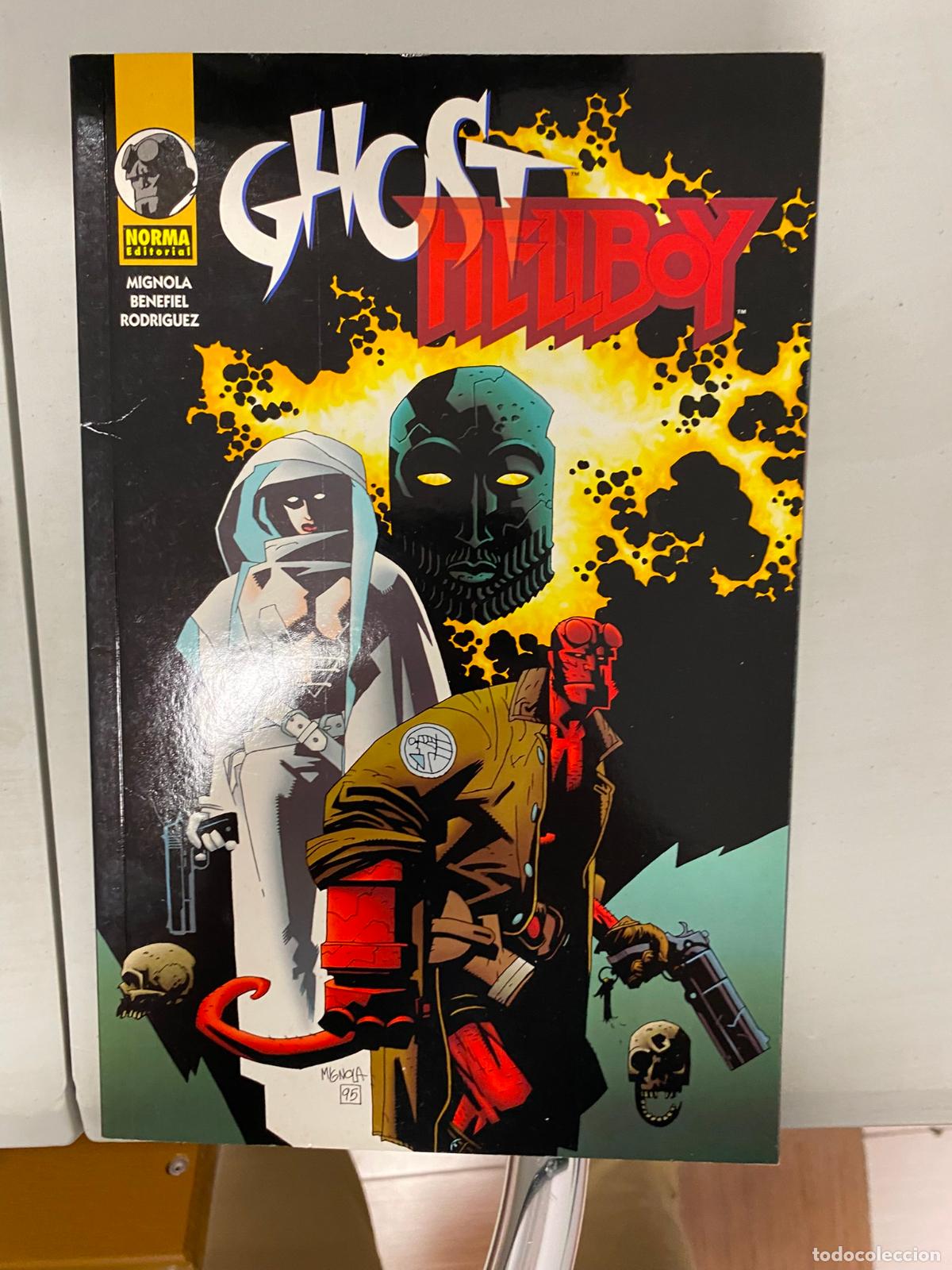 C&oacute;mics: GHOST / HELLBOY de Mike Mignola. Numero unico. Norma Editorial - Foto 1