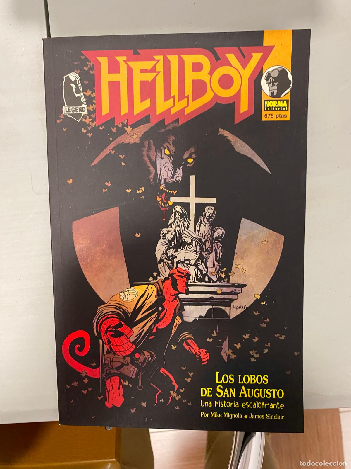 C&oacute;mics: HELLBOY. LOS LOBOS DE SAN AUGUSTO. NORMA EDITORIAL - Foto 1