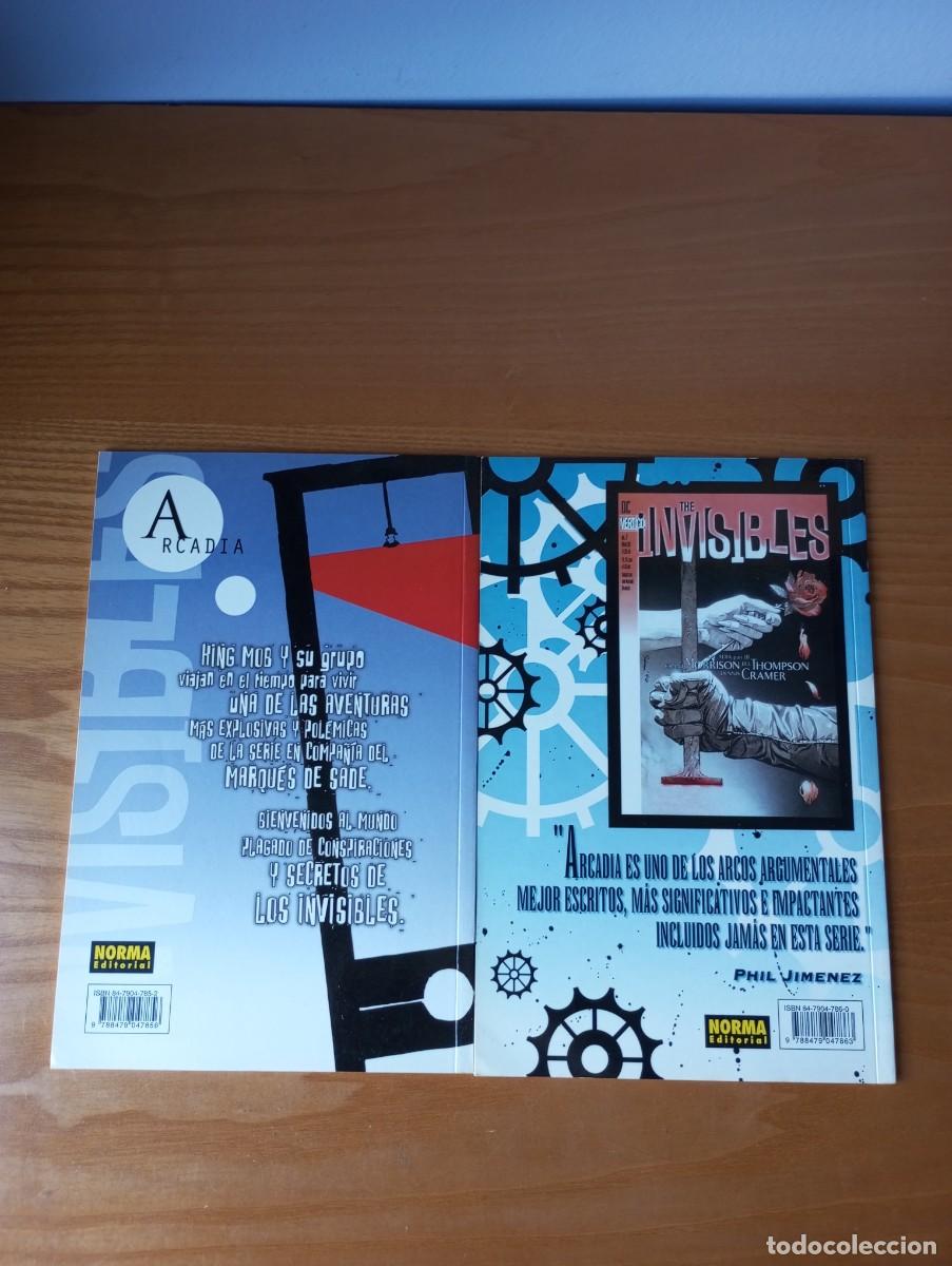 C&oacute;mics: Grant Morrison Los Invisibles Arcadia Norma Editorial - Foto 2