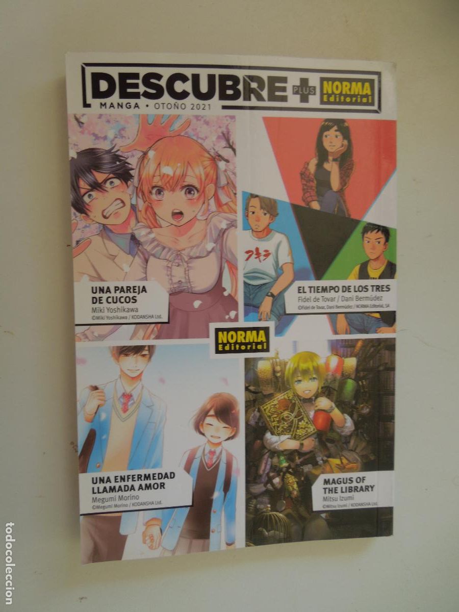 C&oacute;mics: DESCUBRE PLUS MANGA - OTO&Ntilde;O 2021 - NORMA EDITORIAL. - Foto 1